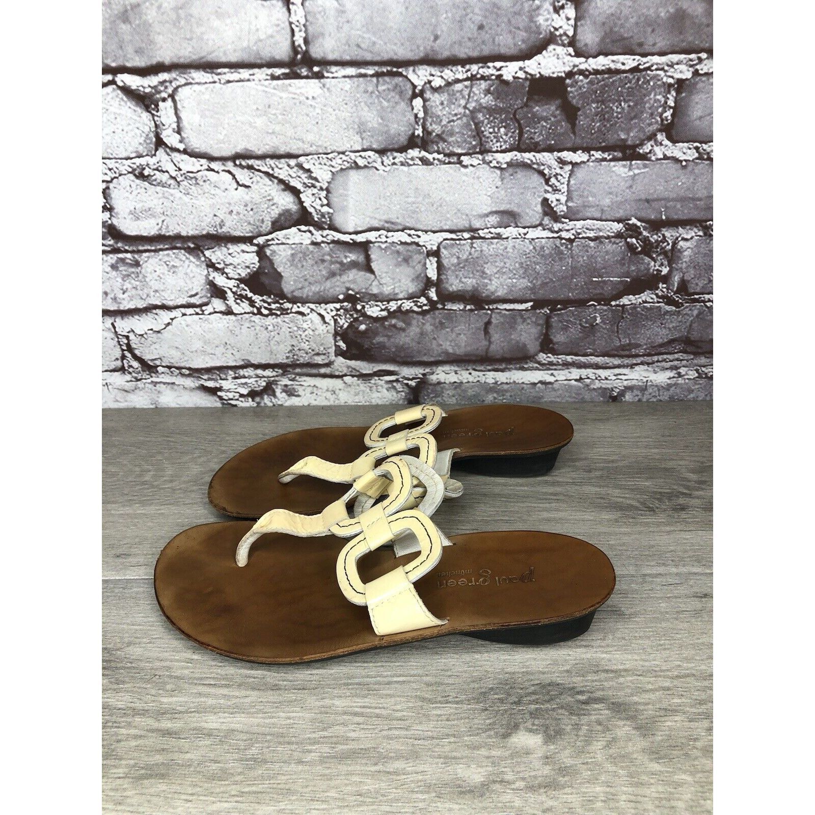 Other Paul Green Munchen Yellow Patent Leather Pump Wedge Sandals Size US 4.5 / IT 34.5 - 1 Thumbnail