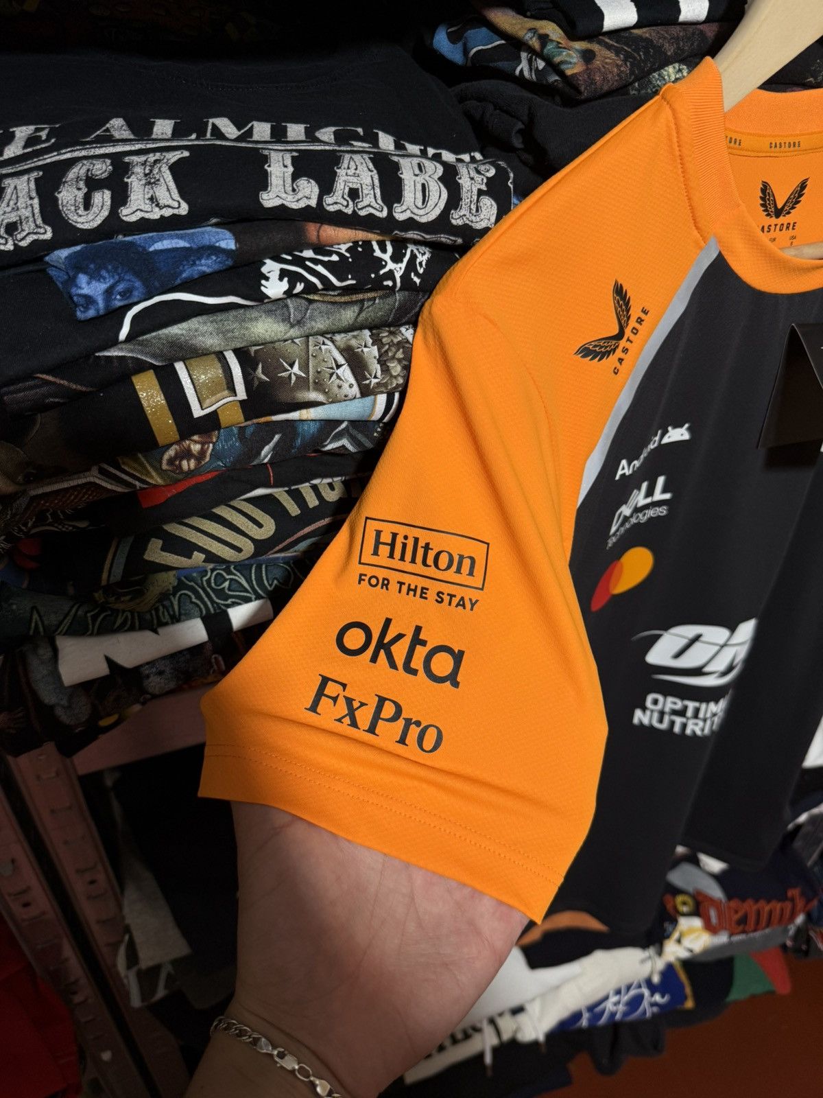 Formula 1 Castore 2025 McLaren Formula 1 Team Set Up T-Shirt Phantom Size US S / EU 44-46 / 1 - 7 Thumbnail