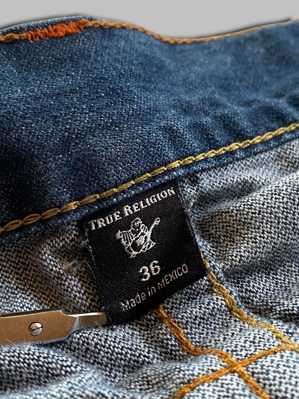 True Religion True Religion y2k style Rocco Jeans Denim Size US 36 / EU 52 - 15 Thumbnail