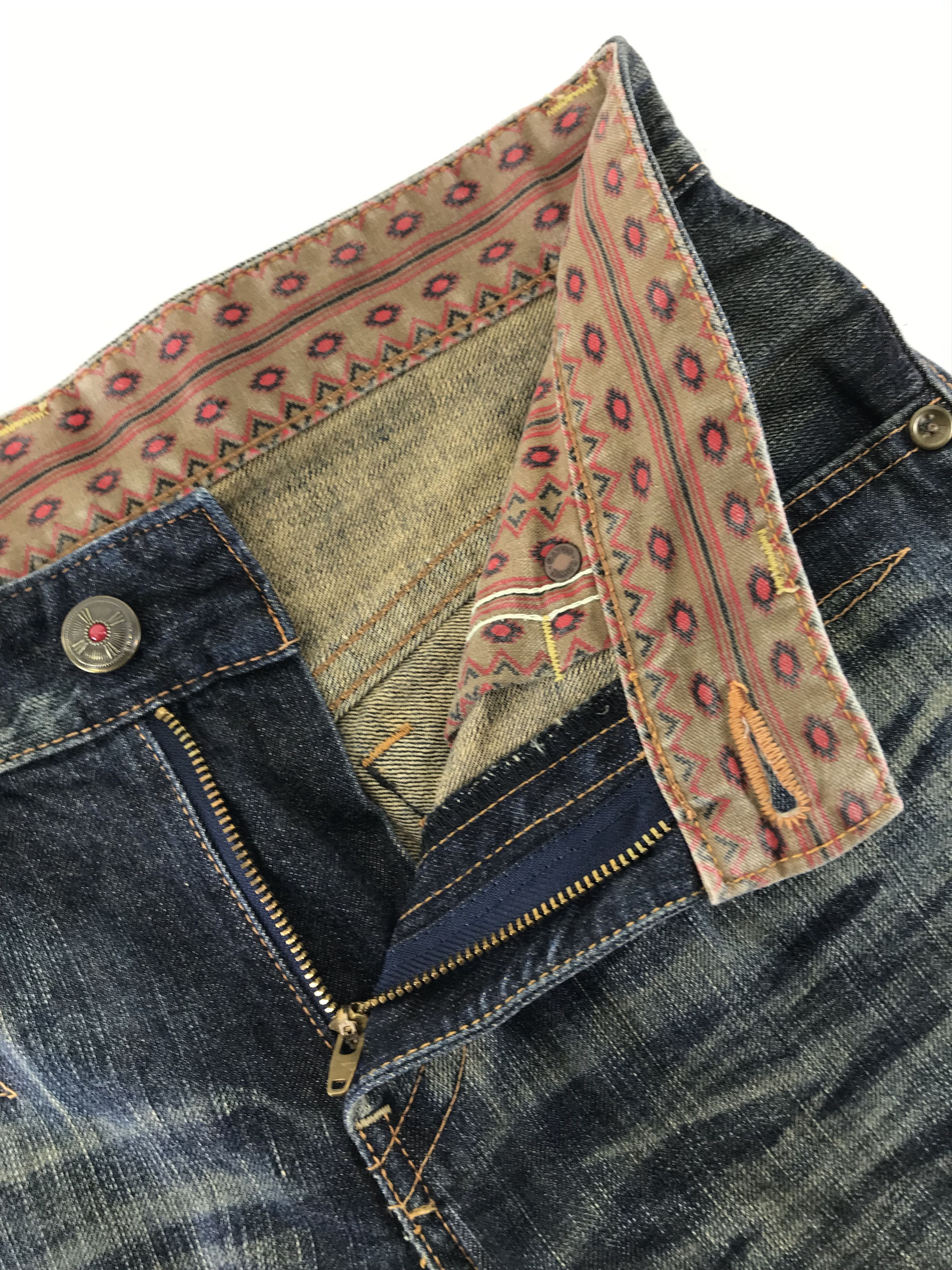 Edwin Vintage Edwin XV Faded Blue Jeans Size US 30 / EU 46 - 9 Thumbnail
