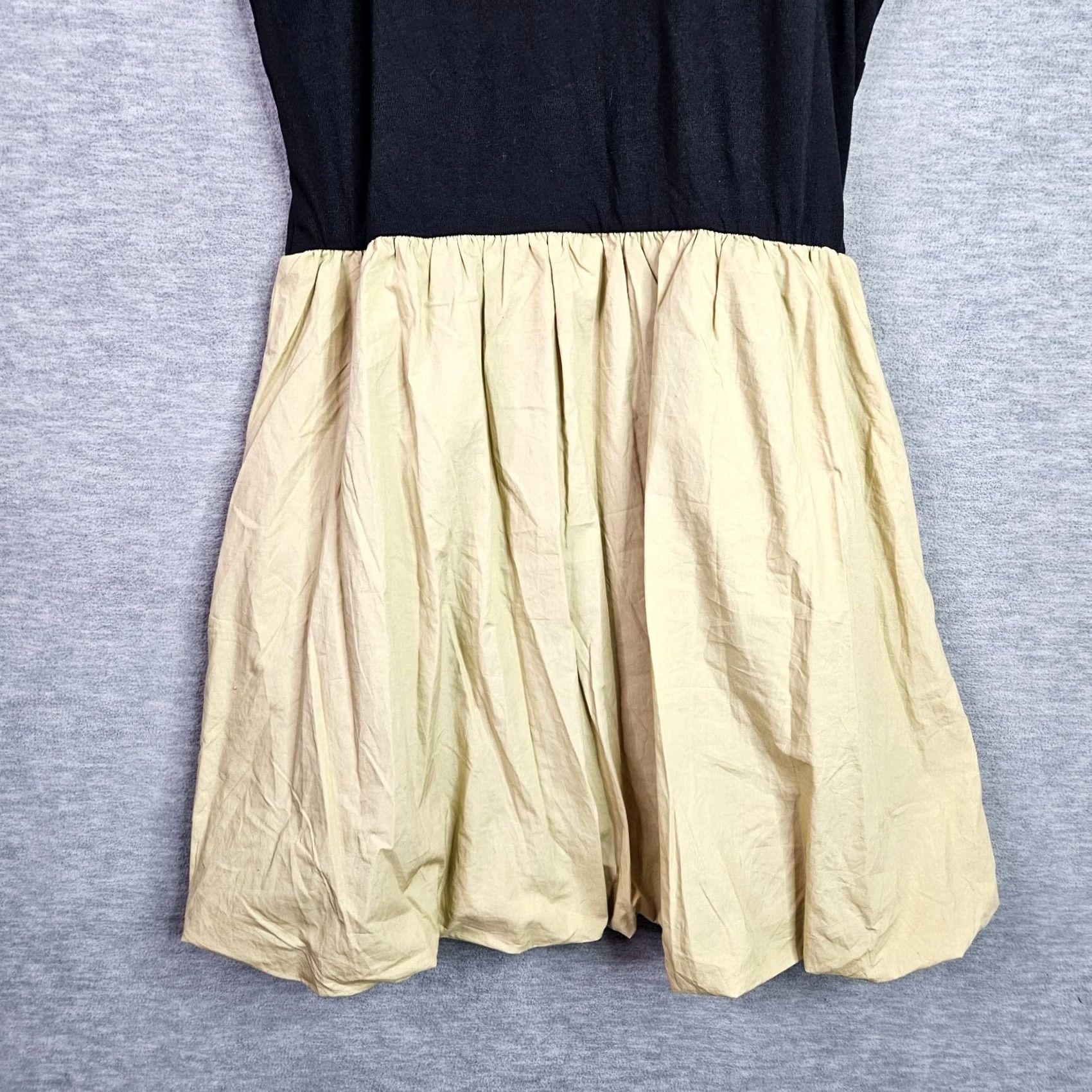 Loft LOFT By Ann Taylor Women's Mini Dress Bubble Hem Sleeveless PM Petite Multicolor Cotton Blend Short Dress Size PM NEW I guess Size M / US 6-8 / IT 42-44 - 3 Thumbnail
