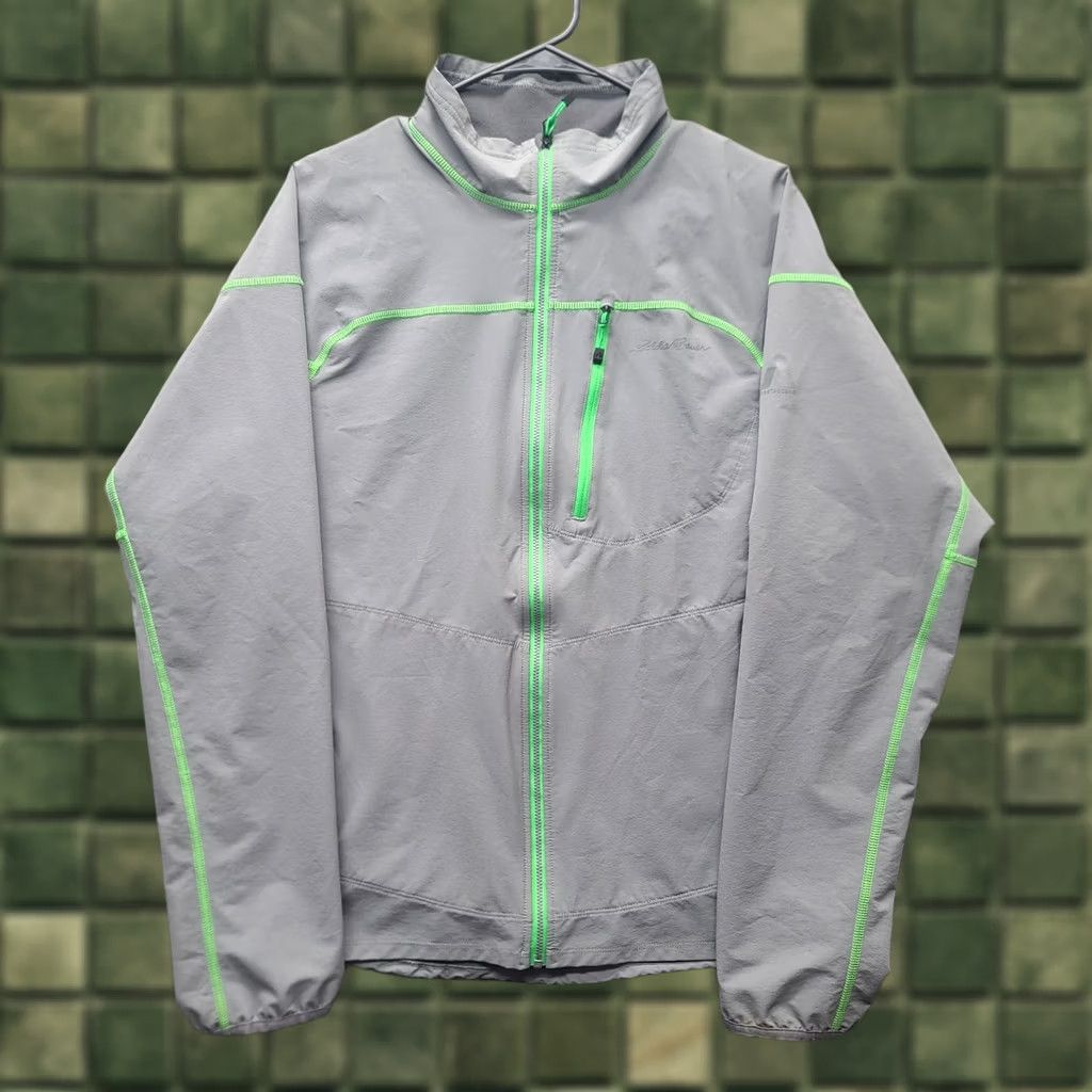 Eddie Bauer Eddie Bauer First Ascent Sandstone Shield Softshell Jacket Mens L Gray Regular Fit Size US L / EU 52-54 / 3 - 1 Thumbnail
