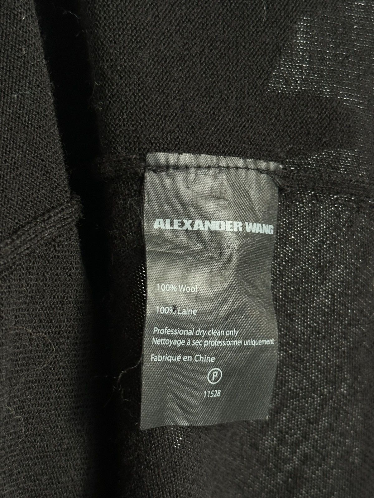 Alexander Wang Alexander Wang Black Wool Cardigan Avant Garde Sweater Size S / US 4 / IT 40 - 8 Thumbnail