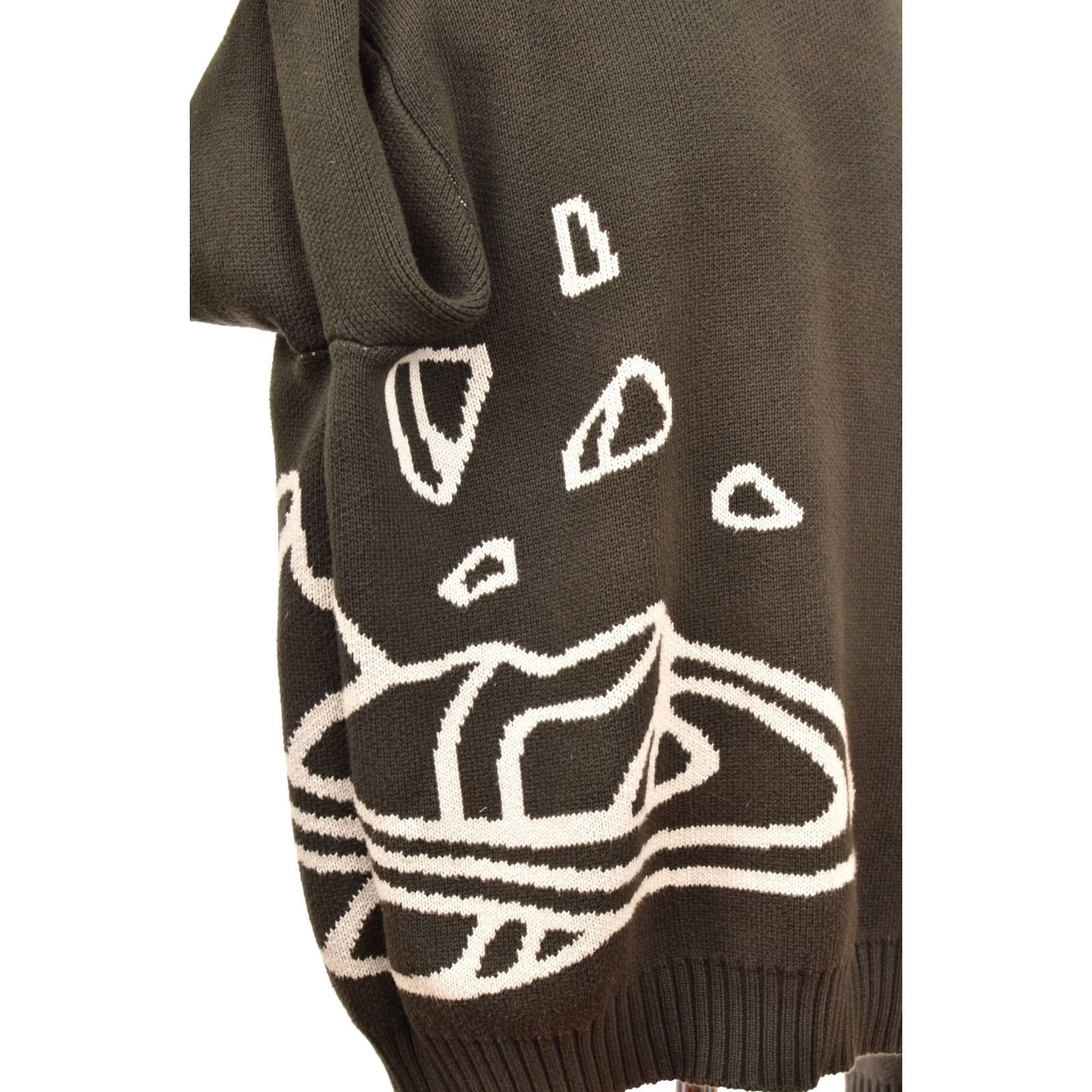 Broken Planet DDP Broken Planet Knit Organic Cotton Pullover Sweater Size L Men Black Shirt/Mens Pullover Knit Organic Cotton Size US L / EU 52-54 / 3 - 4 Thumbnail