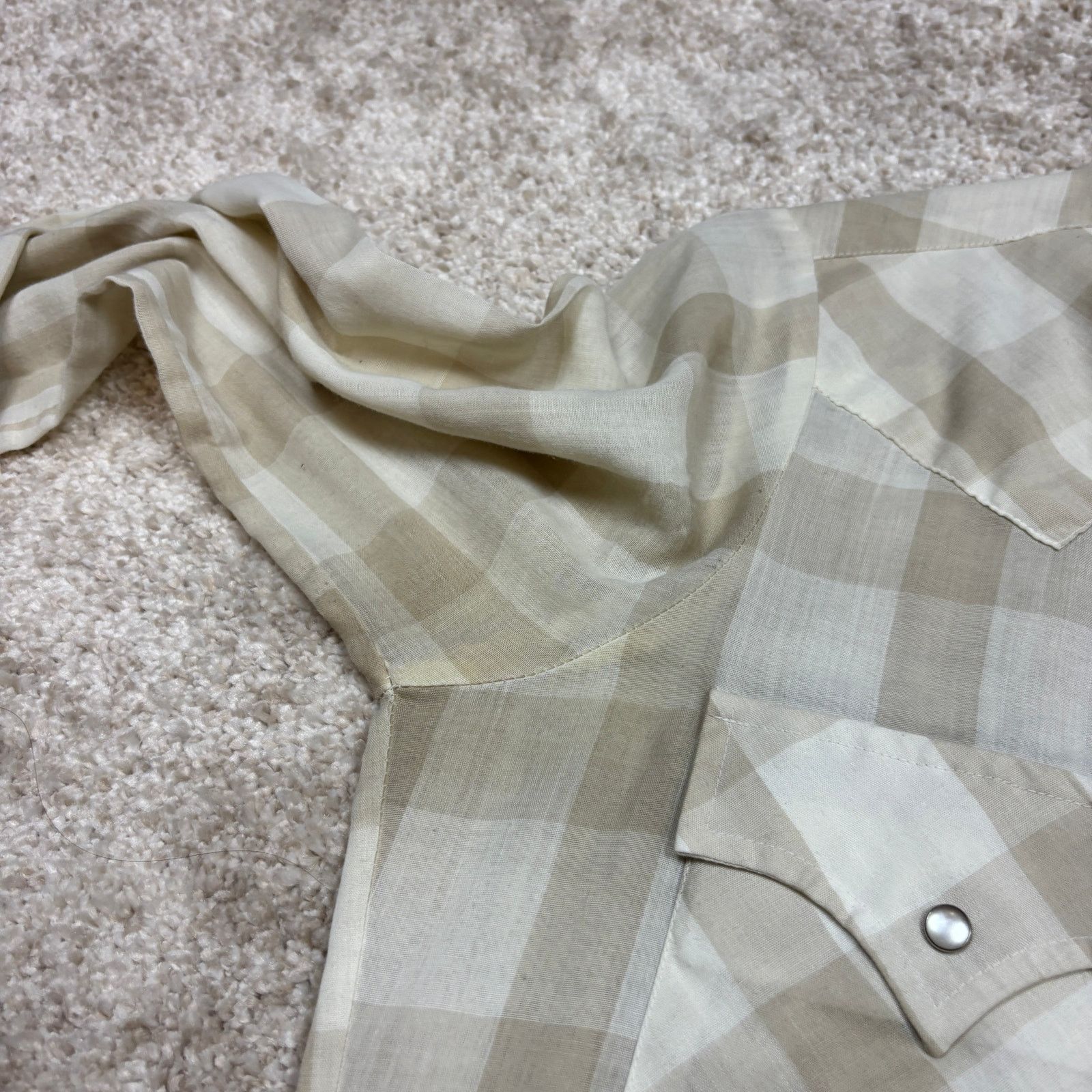Cowboy Equipment × Vintage Vintage 70s Champion Westerns Pearl Snap Button Up Men's M Size US M / EU 48-50 / 2 - 9 Thumbnail