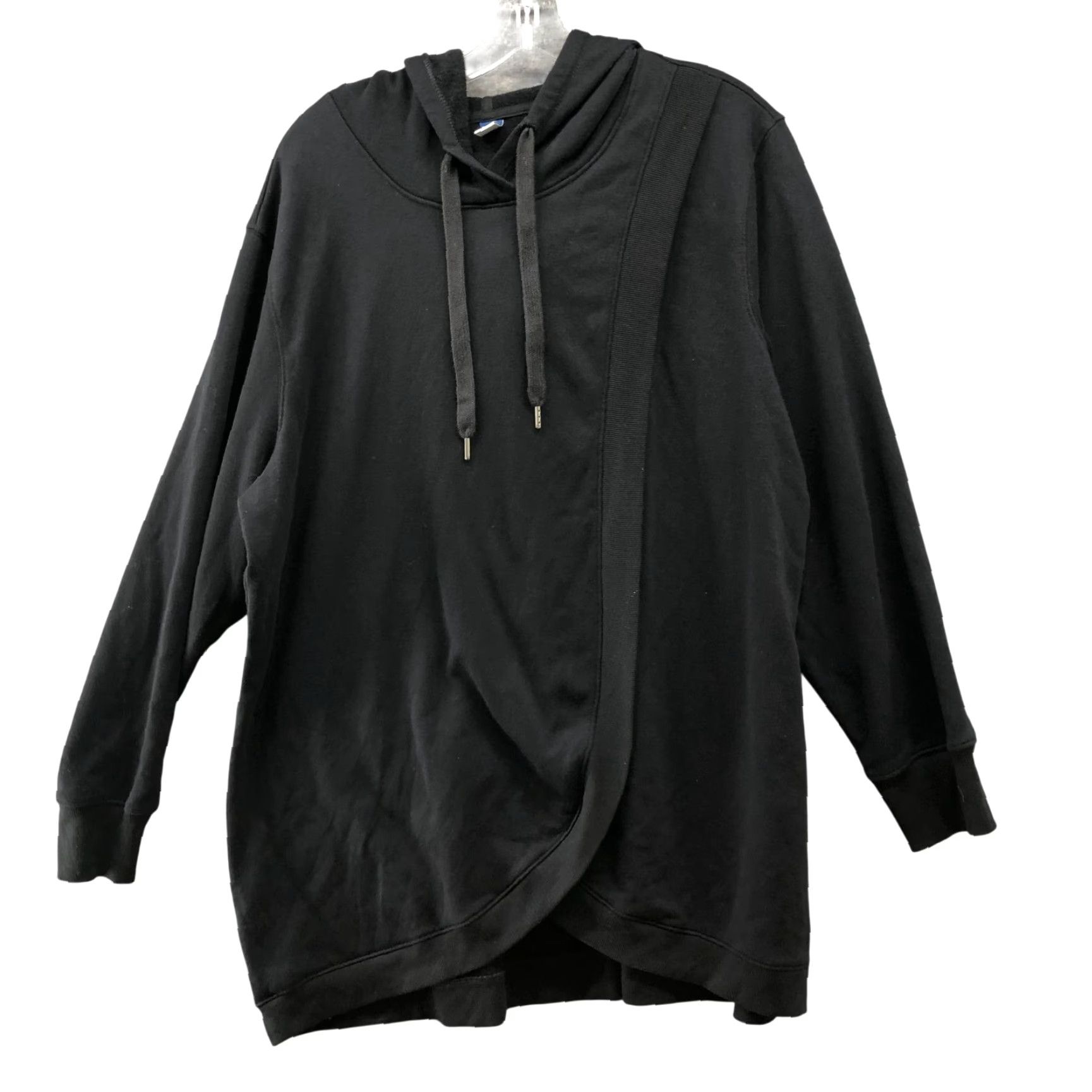 Old Navy Old Navy Maternity Nursing Hoodie Womens XXL Black Cross Front Pullover Shirt Size XXL / US 16-18 / IT 52-54 - 2 Thumbnail