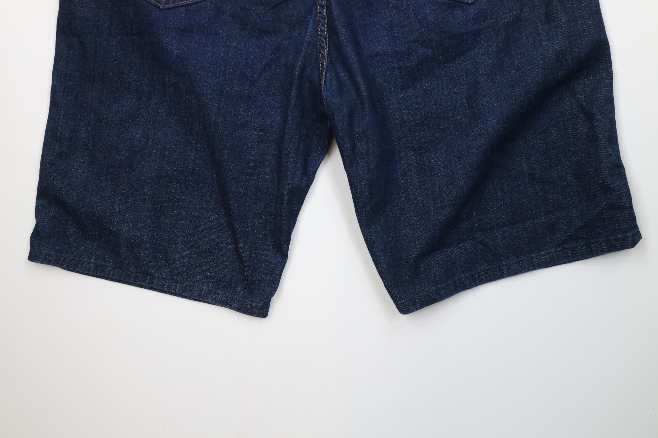 Levi's Vintage Y2K Levis 569 Fit Baggy Denim Jean Shorts Jorts Blue Size US 44 / EU 60 - 13 Thumbnail
