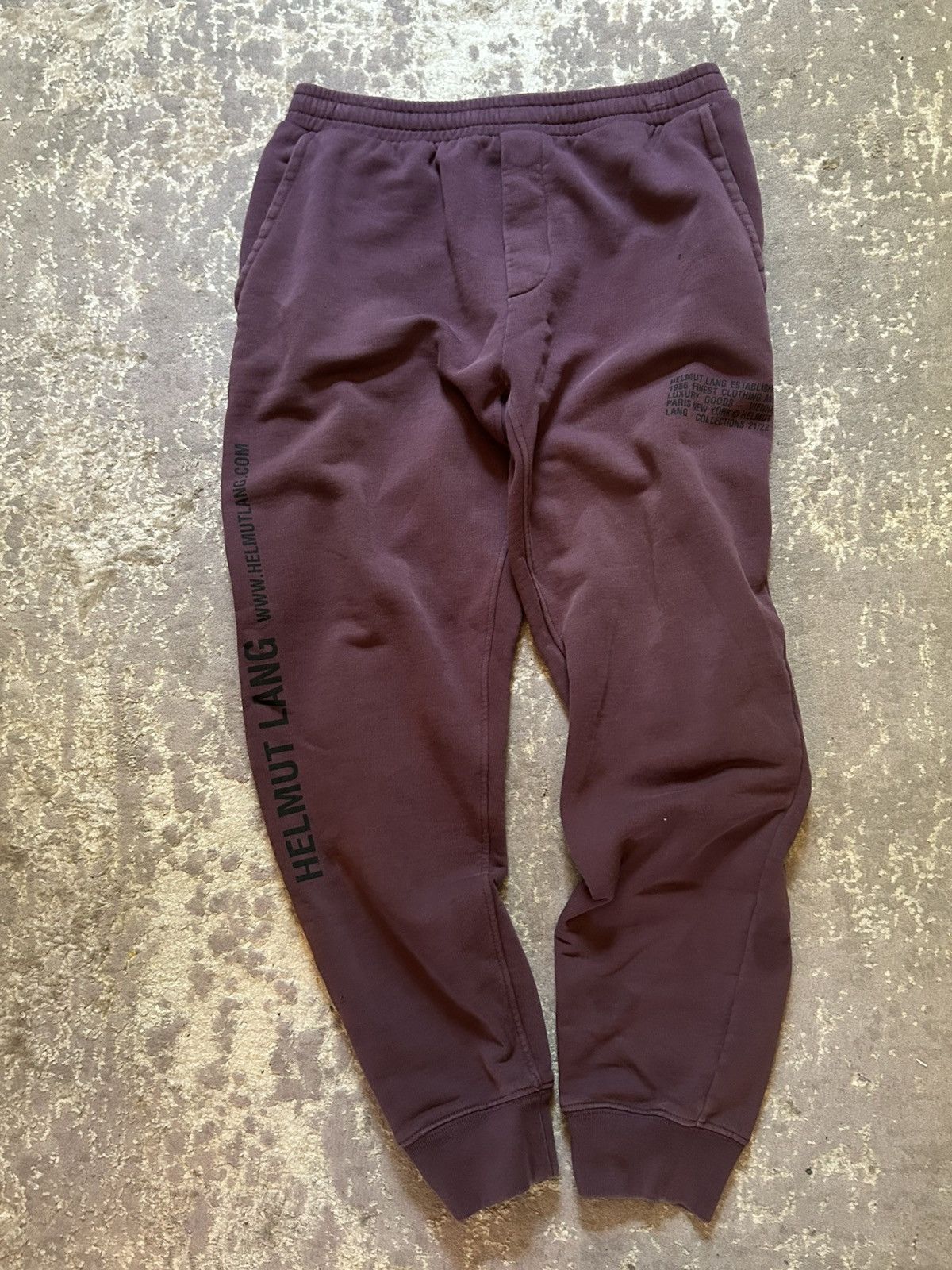 Helmut Lang Helmut Lang Sweatpants Size US 32 / EU 48 - 1 Thumbnail
