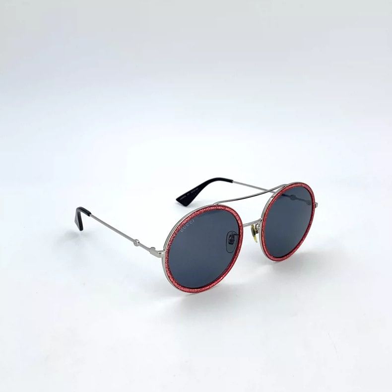 Gucci Gucci Blue round frame bee sunglasses Size ONE SIZE - 2 Thumbnail