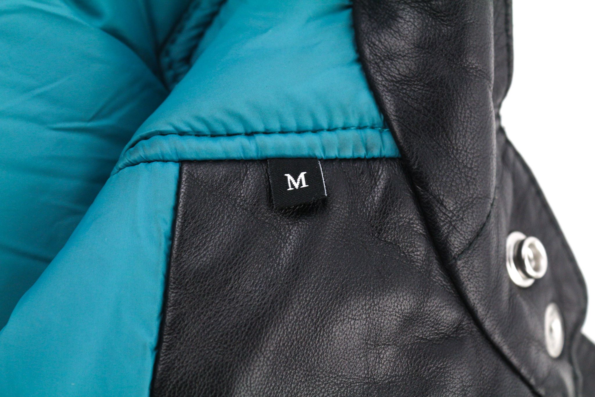 Diesel L-WINTER M Black Lambskin Leather Padded Jacket 81725 Size US M / EU 48-50 / 2 - 9 Thumbnail