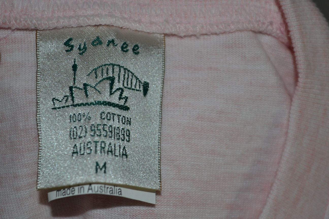 Other × Vintage Vintage Sydney Australia Embroidered Flowers NEW t-shirt tee Size US M / EU 48-50 / 2 - 8 Thumbnail