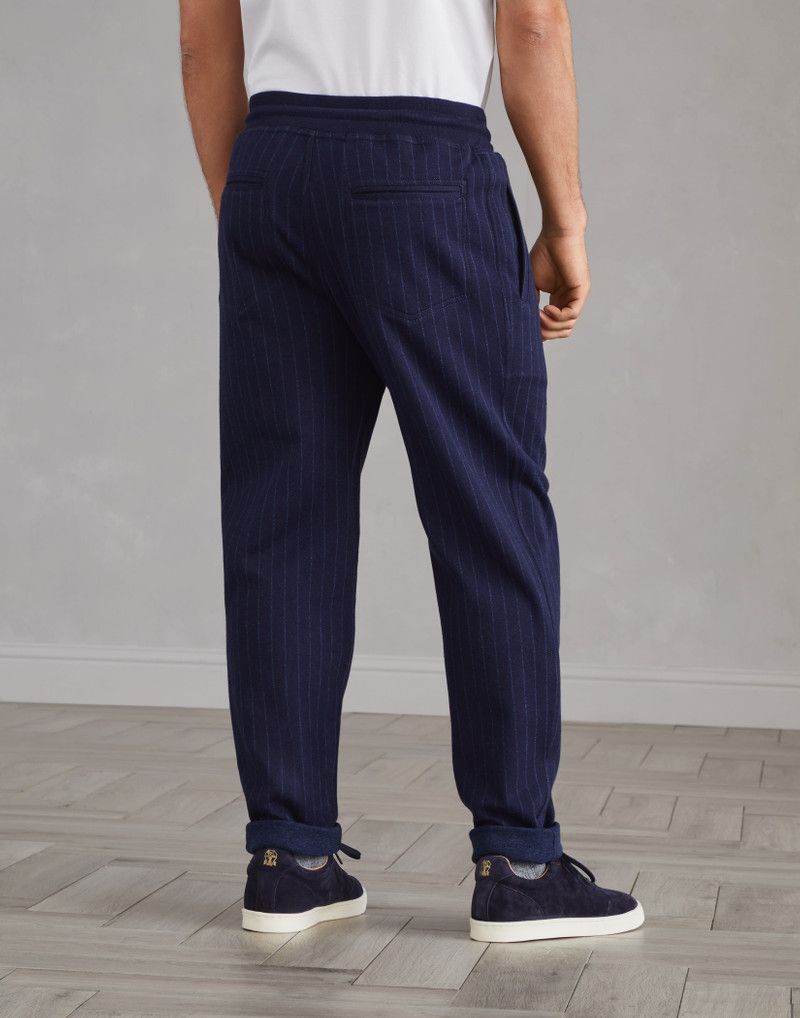 Brunello Cucinelli o1w1db10326 Pant in Medium Blue Size US 28 / EU 44 - 2 Thumbnail