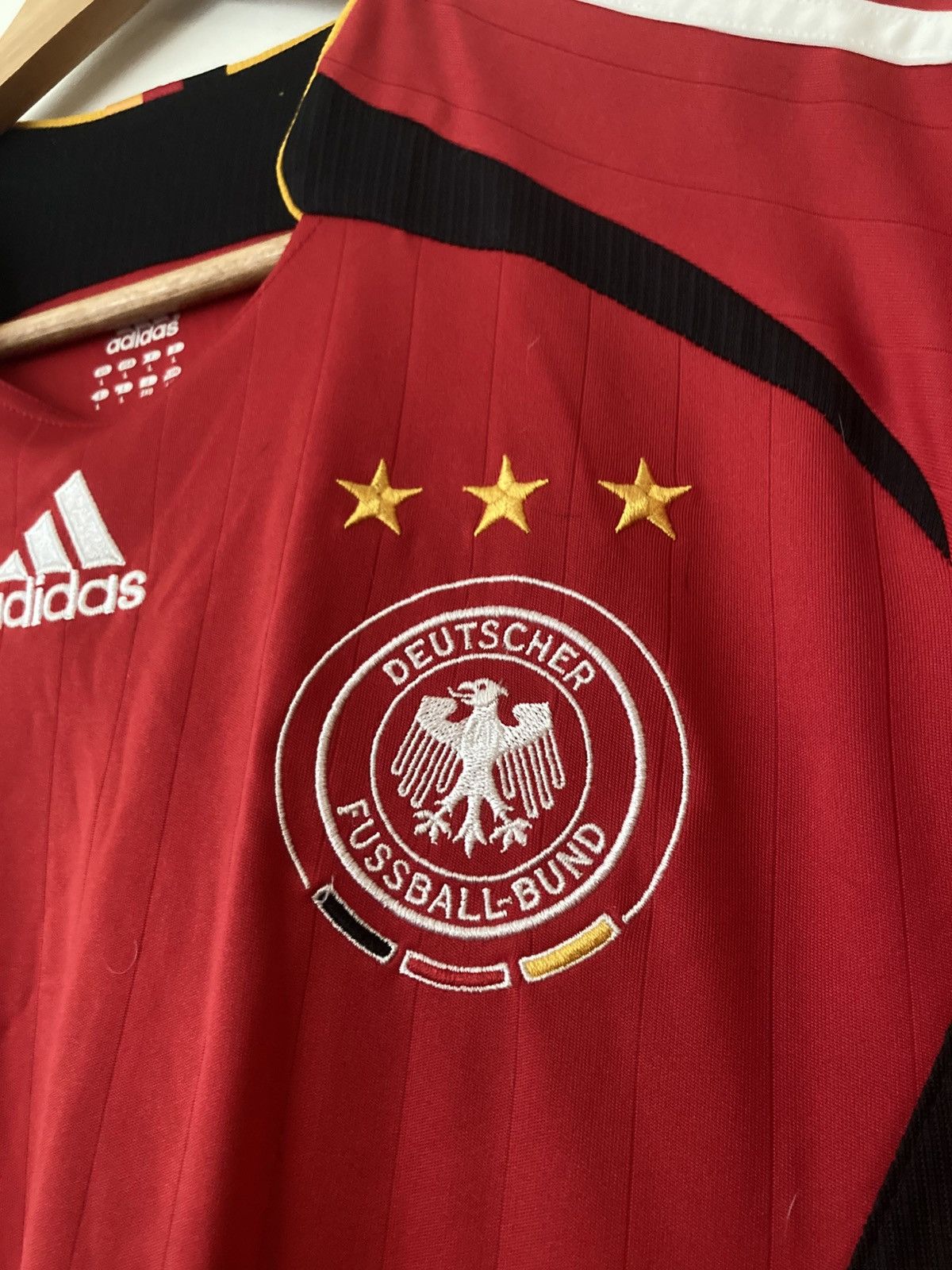 Adidas Rare Germany 2006 Adidas Teamgeist Away Large Size US L / EU 52-54 / 3 - 6 Thumbnail