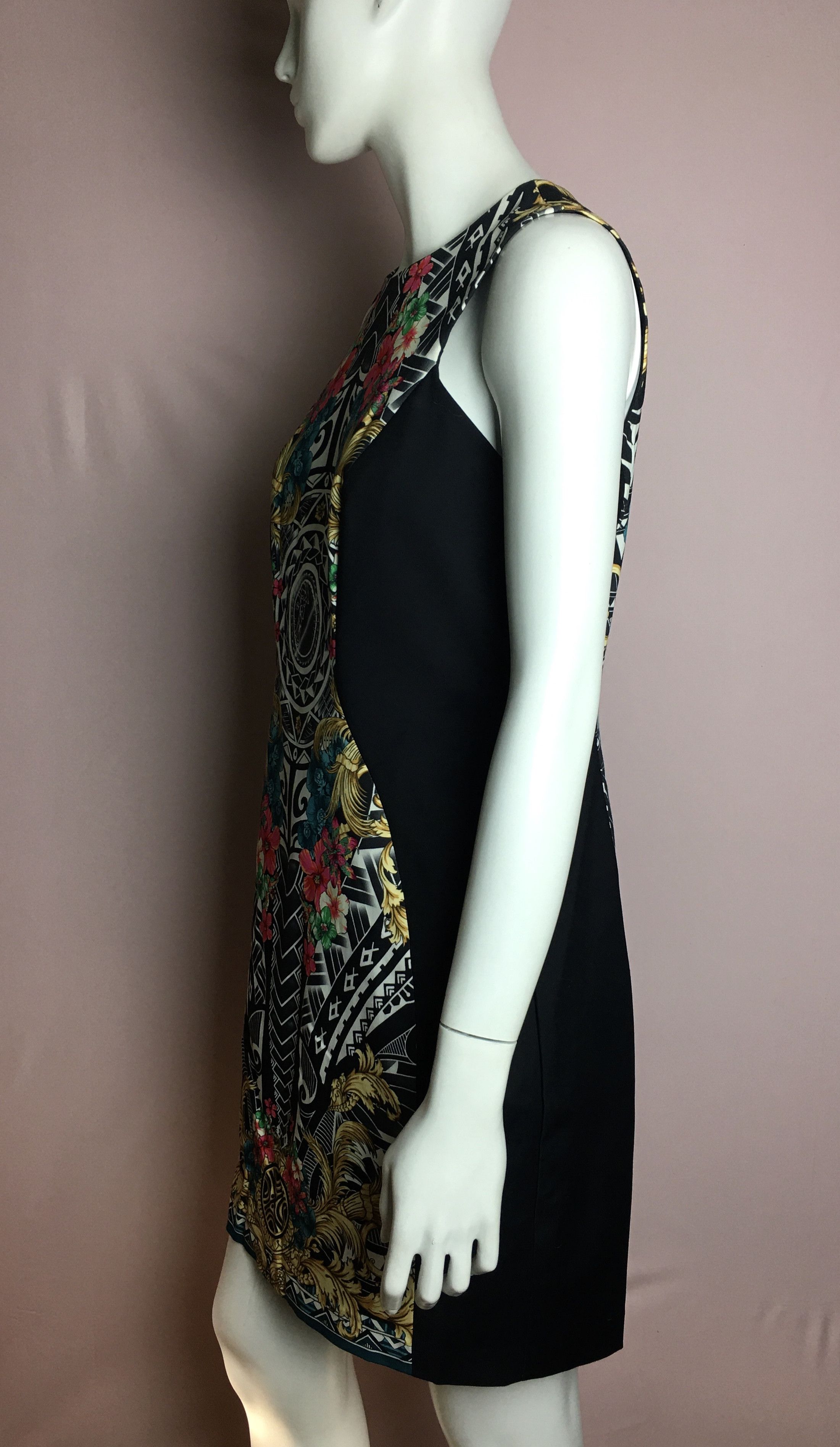 Versace Versace Collection Baroque Aztec Sleeveless Sheath Dress Size L / US 10 / IT 46 - 3 Thumbnail