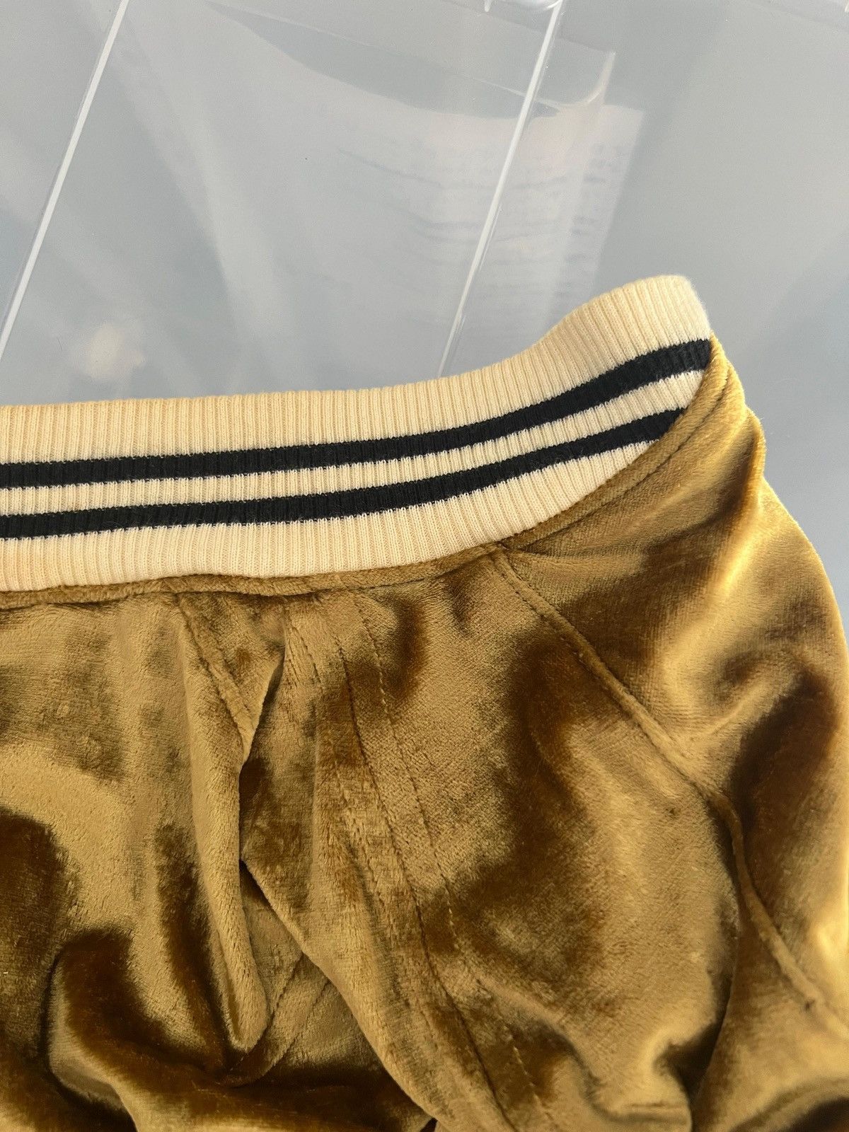 Haider Ackermann HAIDER ACKERMANN SS15 CHAMPAGNE GOLD VELVET BOMBER JACKET Size US M / EU 48-50 / 2 - 11 Thumbnail