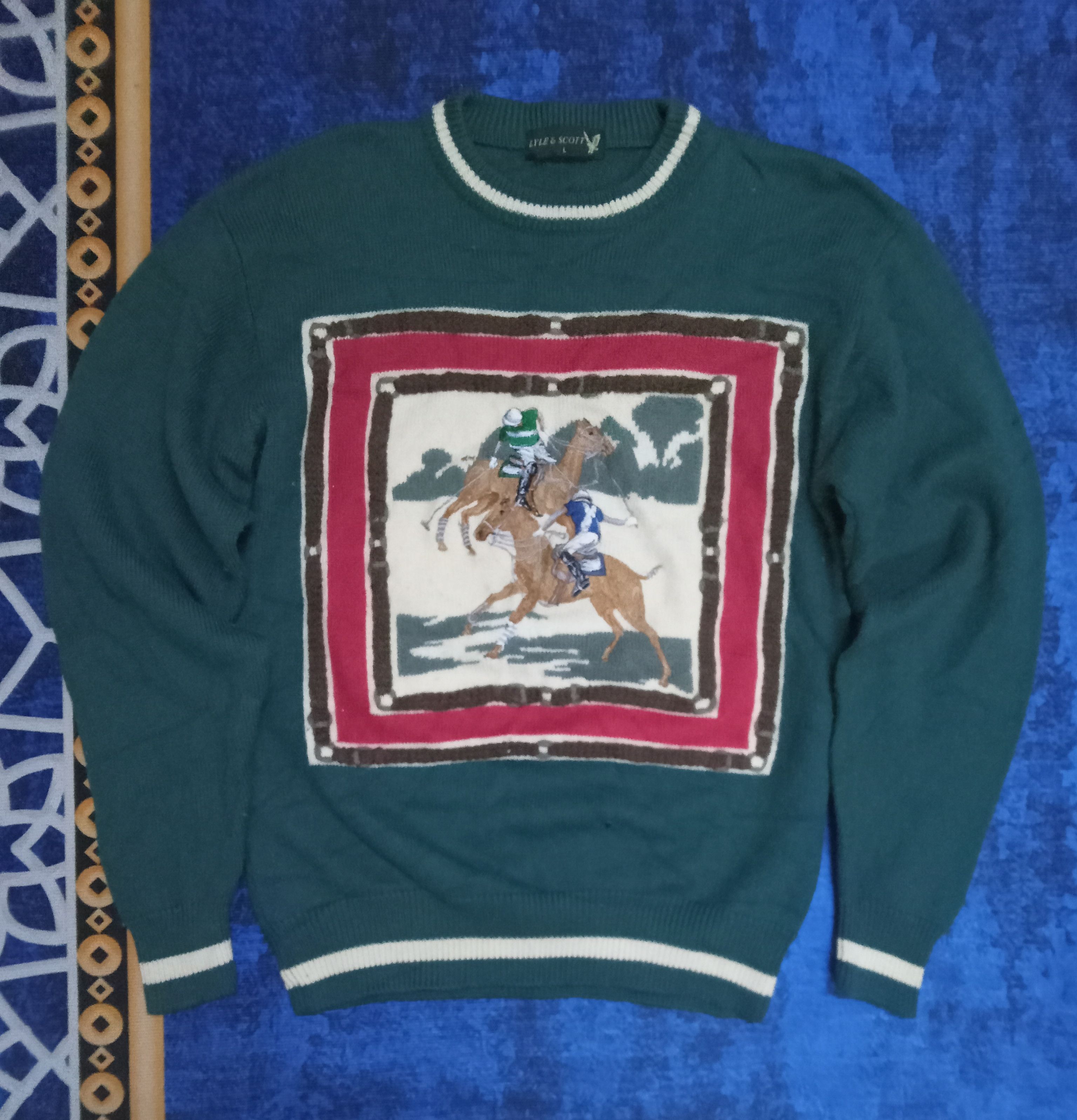 Lyle & Scott Extremely Rare Design Sweater