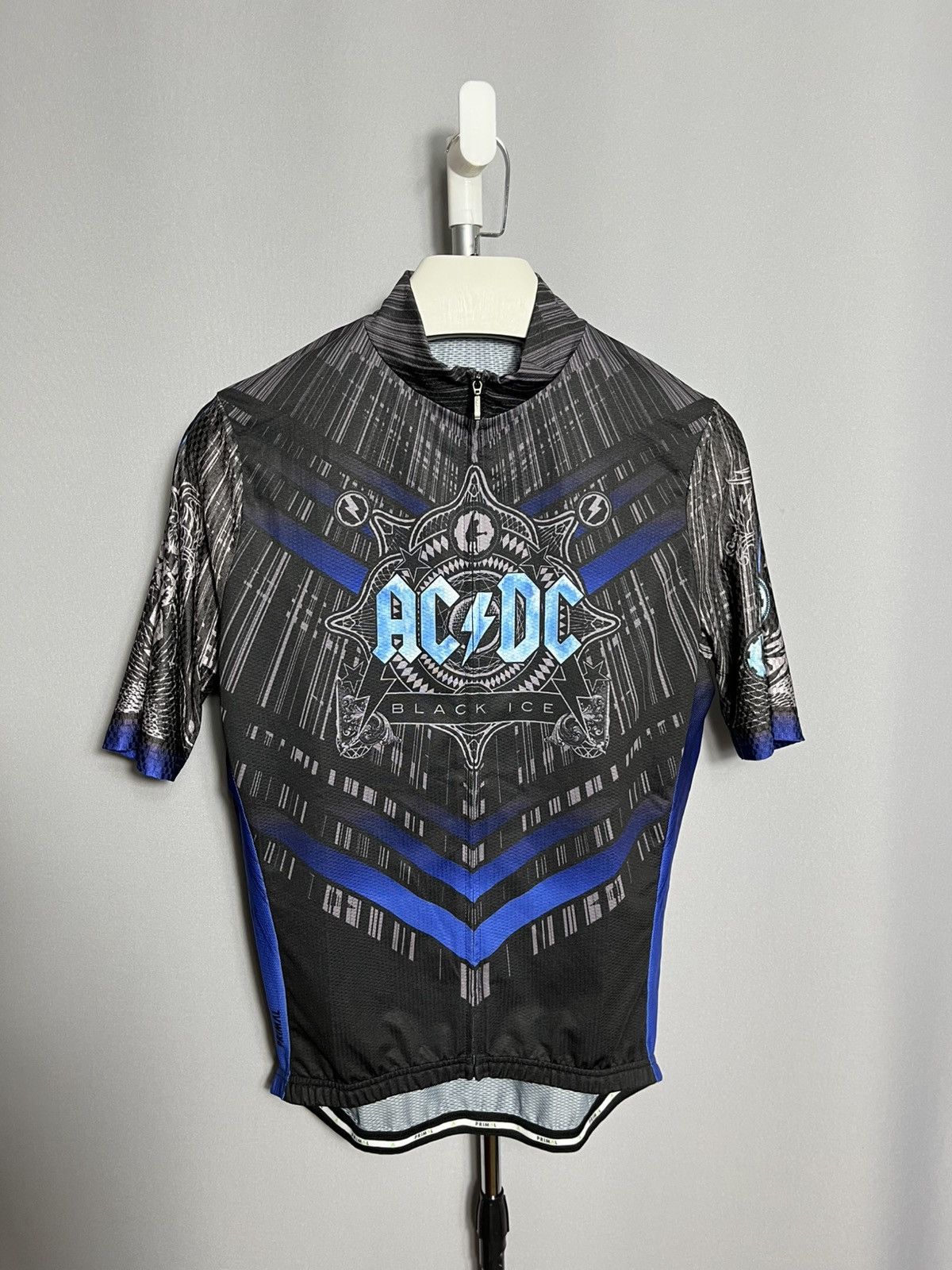 Other Primal 2017 AC/DC Cycling Jersey Black Ice Helix Bike Jersey Size US XL / EU 56 / 4 - 1 Thumbnail