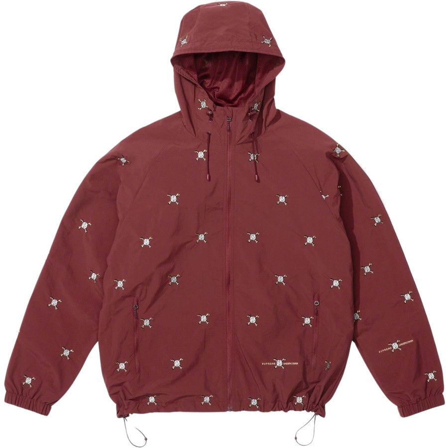 image of Supreme x Undercover Track Jacket in Burgundy, Men's (Size Small)