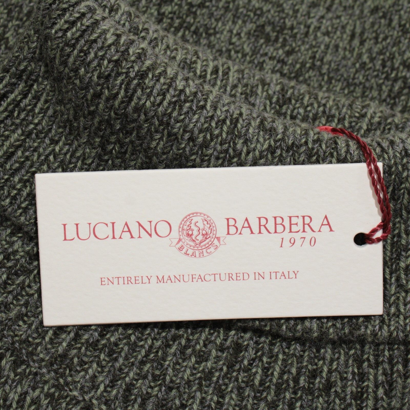Luciano Barbera Luciano Barbera Sweater Size US M in Green Size US M / EU 48-50 / 2 - 2 Thumbnail