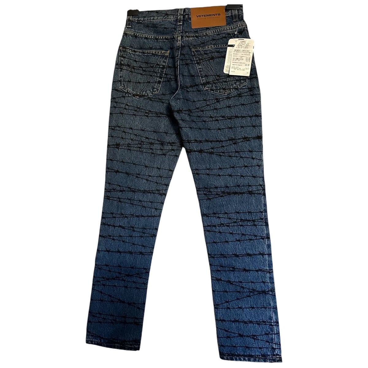 Vetements Vetements Barbed Wire Jeans F/W 21 Size 26" / US 2 / IT 38 - 2 Thumbnail