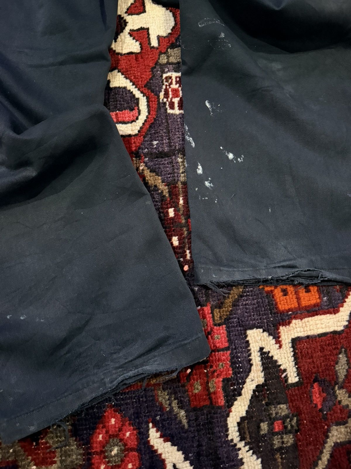 Carhartt Carhartt Paint Splatter Distressed Work Pants Size US 31 - 9 Thumbnail