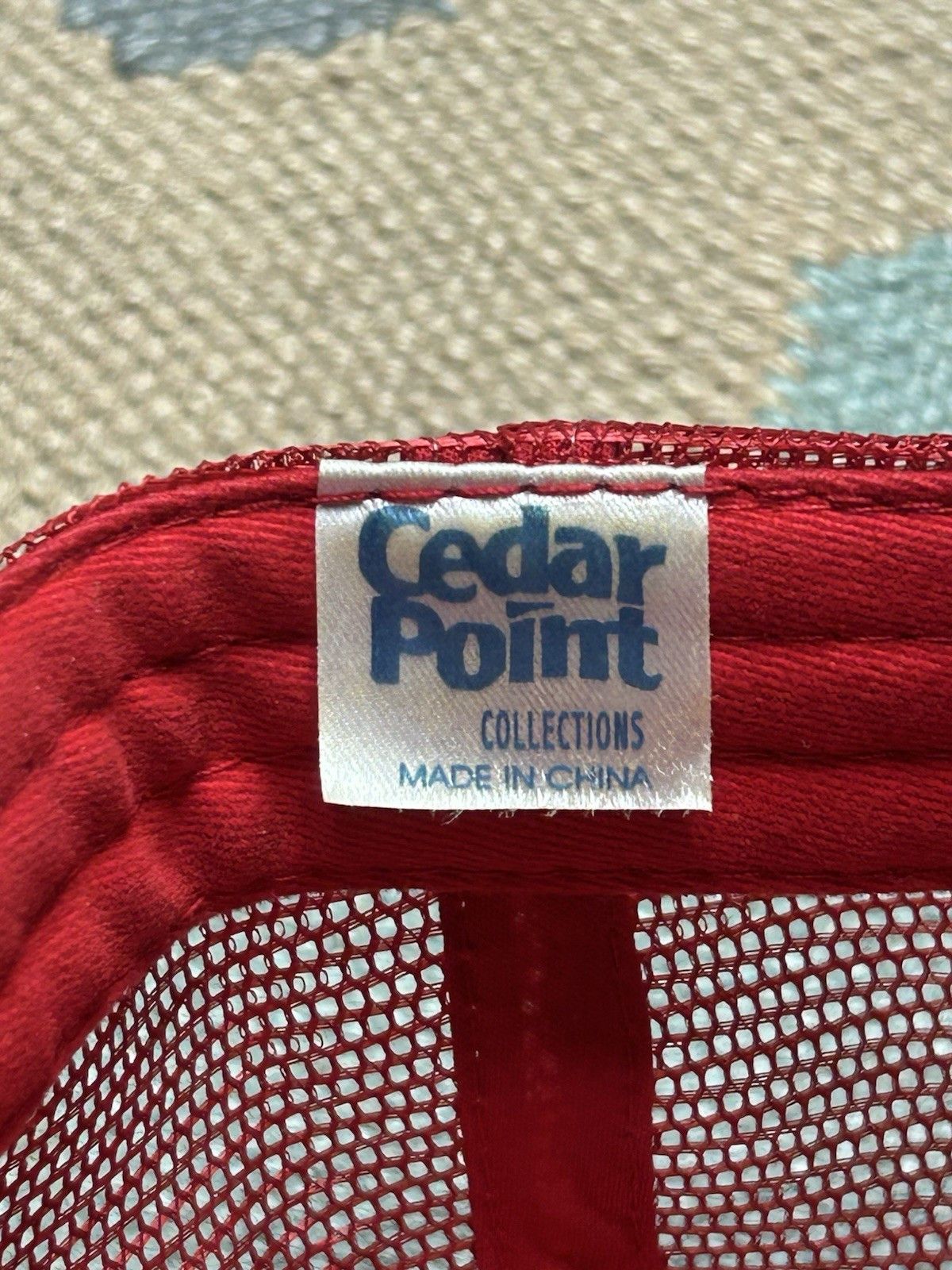 Vintage hat cedar point top thrill grays yet flames amusement park Size ONE SIZE - 6 Thumbnail