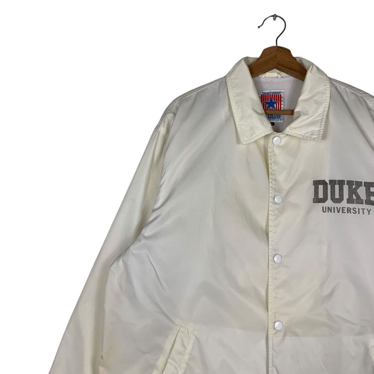 Vintage DUKE UNIVERSITY Sport & Fitness Coach Jacket #1322-C60 Size US XL / EU 56 / 4 - 10 Thumbnail
