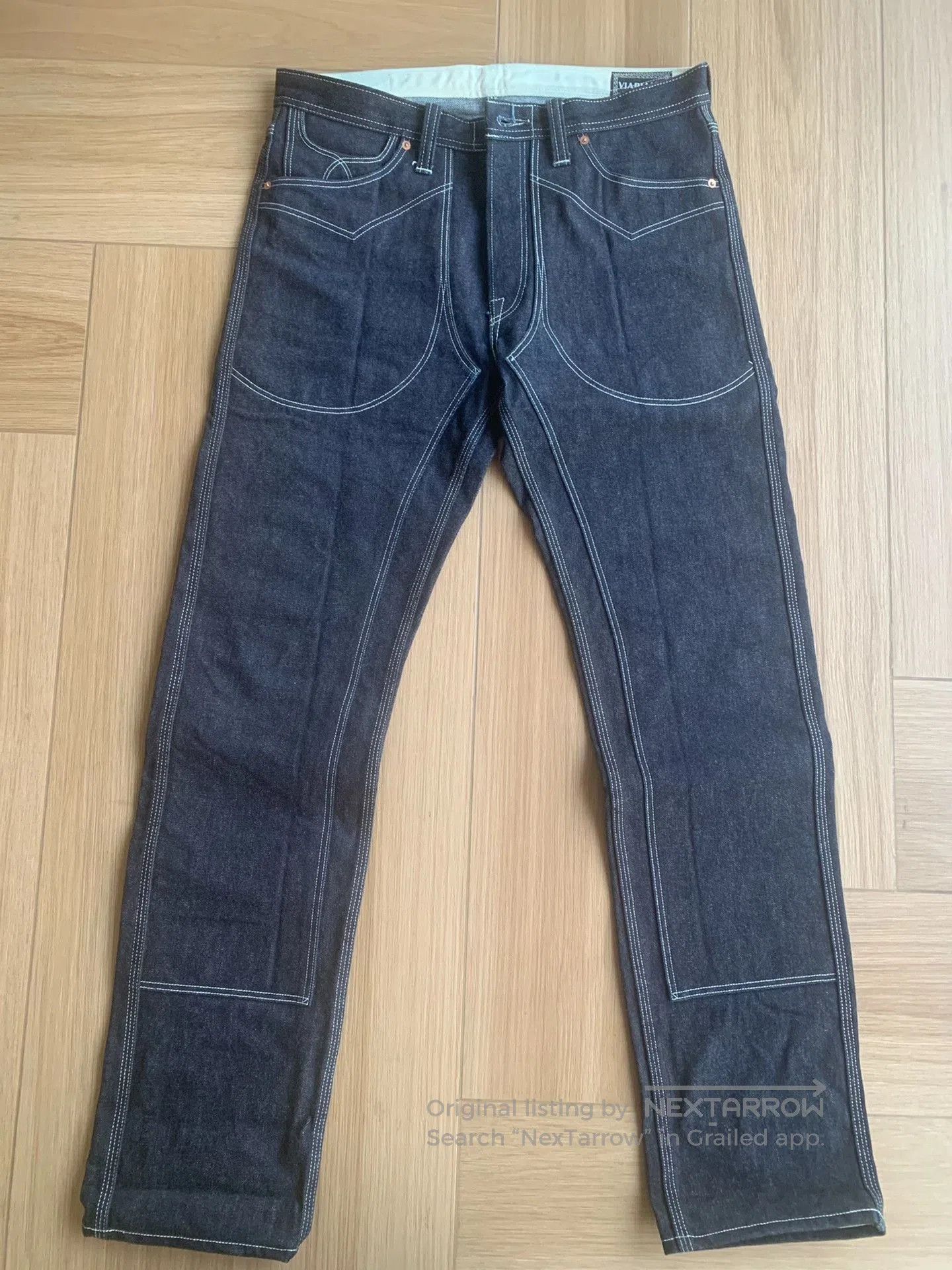 Other Viapiana Slim Straight Selvedge Cargo Pants. Size US 35 - 1 Thumbnail