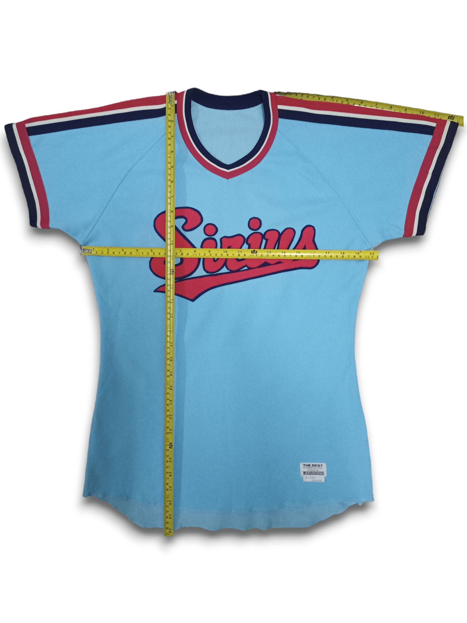 Descente × MLB RARE 💙 Descente Baseball Sirius Oversized Shirts Size L / US 10 / IT 46 - 4 Thumbnail