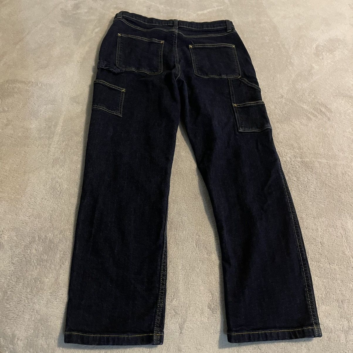 Other Free Assembly Womens Carpenter Jeans Size 16 Straight Leg Size 38" / US 16 / IT 52 - 2 Thumbnail