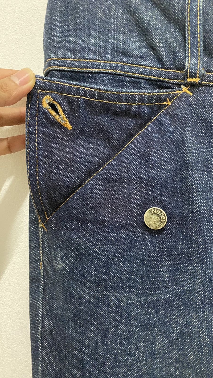Ne-Net Ne-Net By Issey Miyake 6 Pocket Blue Jeans Denim Pants Size US 32 / EU 48 - 12 Thumbnail