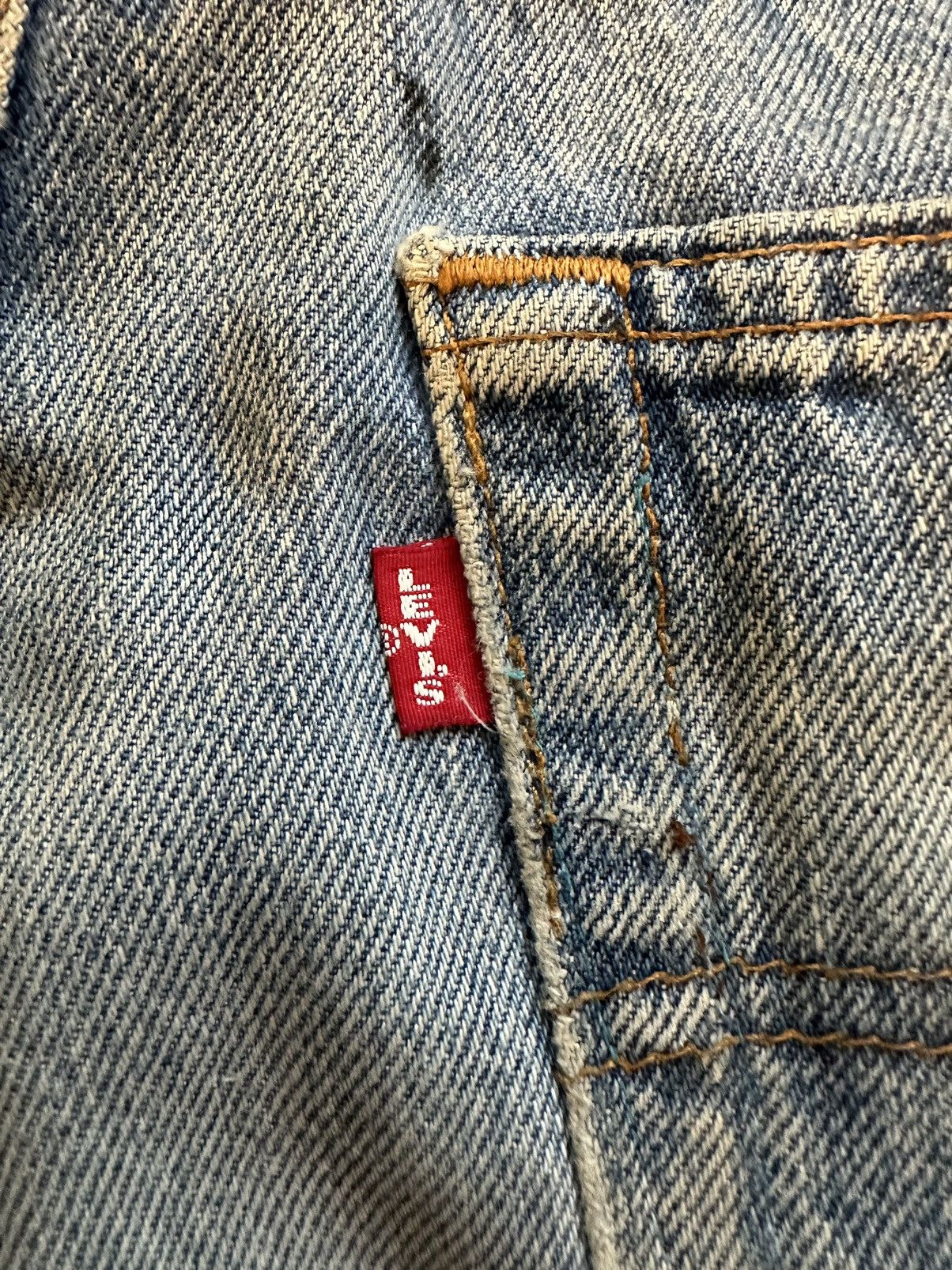 DENIM TEARS × Levi's DENIM TEARS X LEVIS DISTRESSED JEANS RARE POP UP EDITION Size US 32 / EU 48 - 4 Thumbnail