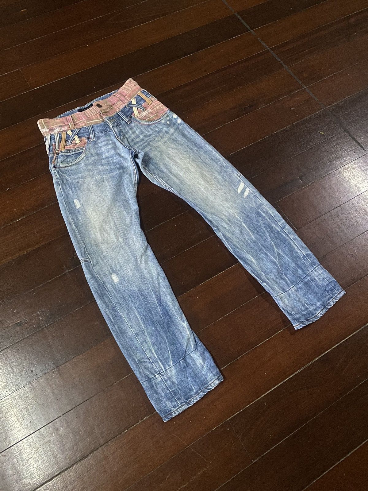 PPFM FIRE 🔥 MEMORY SPECIAL Double Waist Seditionaries Jeans Size US 33 - 2 Thumbnail