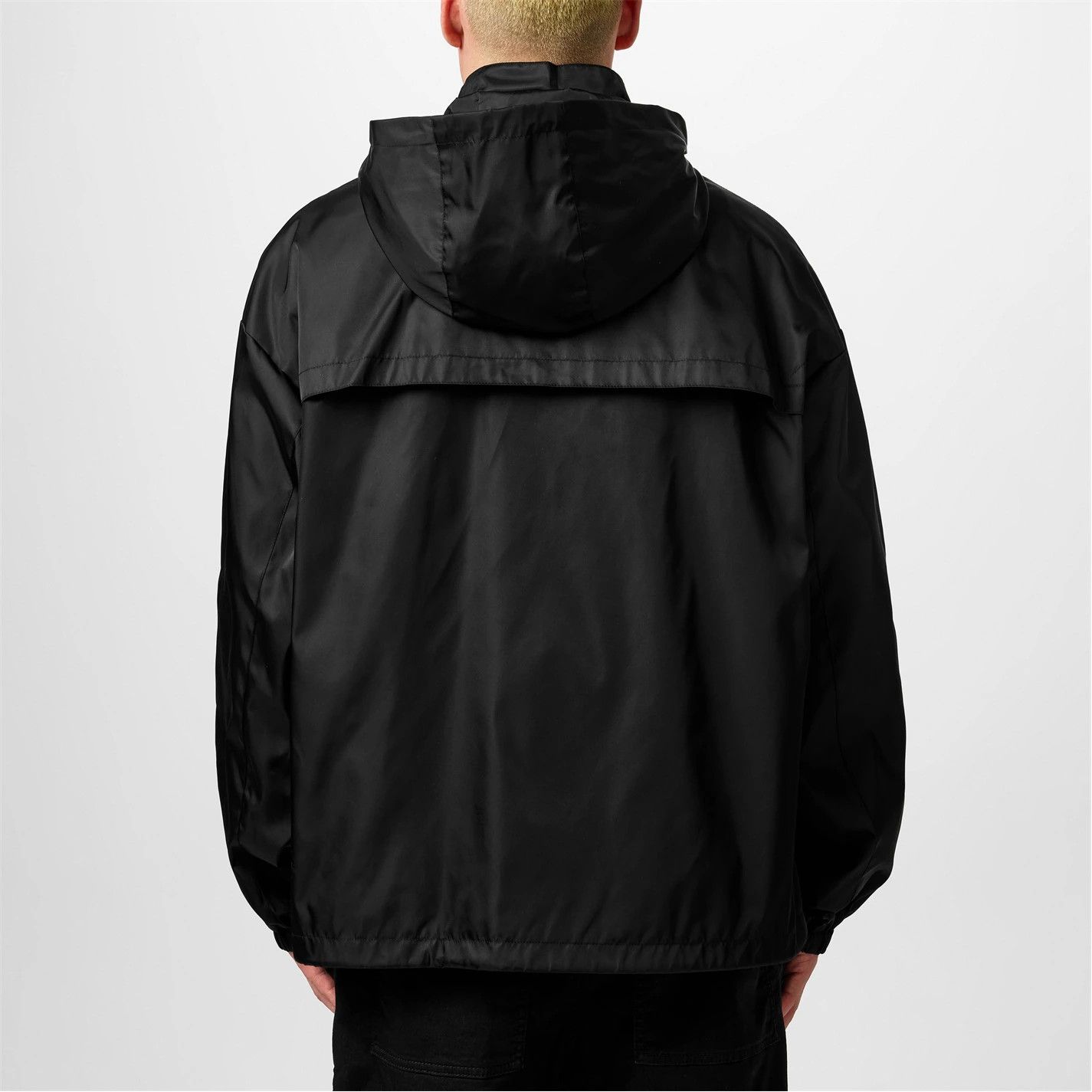 Off-White o1g2r1mq0326 Embroidered Logo Windbreaker Jacket in Black Size US M / EU 48-50 / 2 - 4 Thumbnail