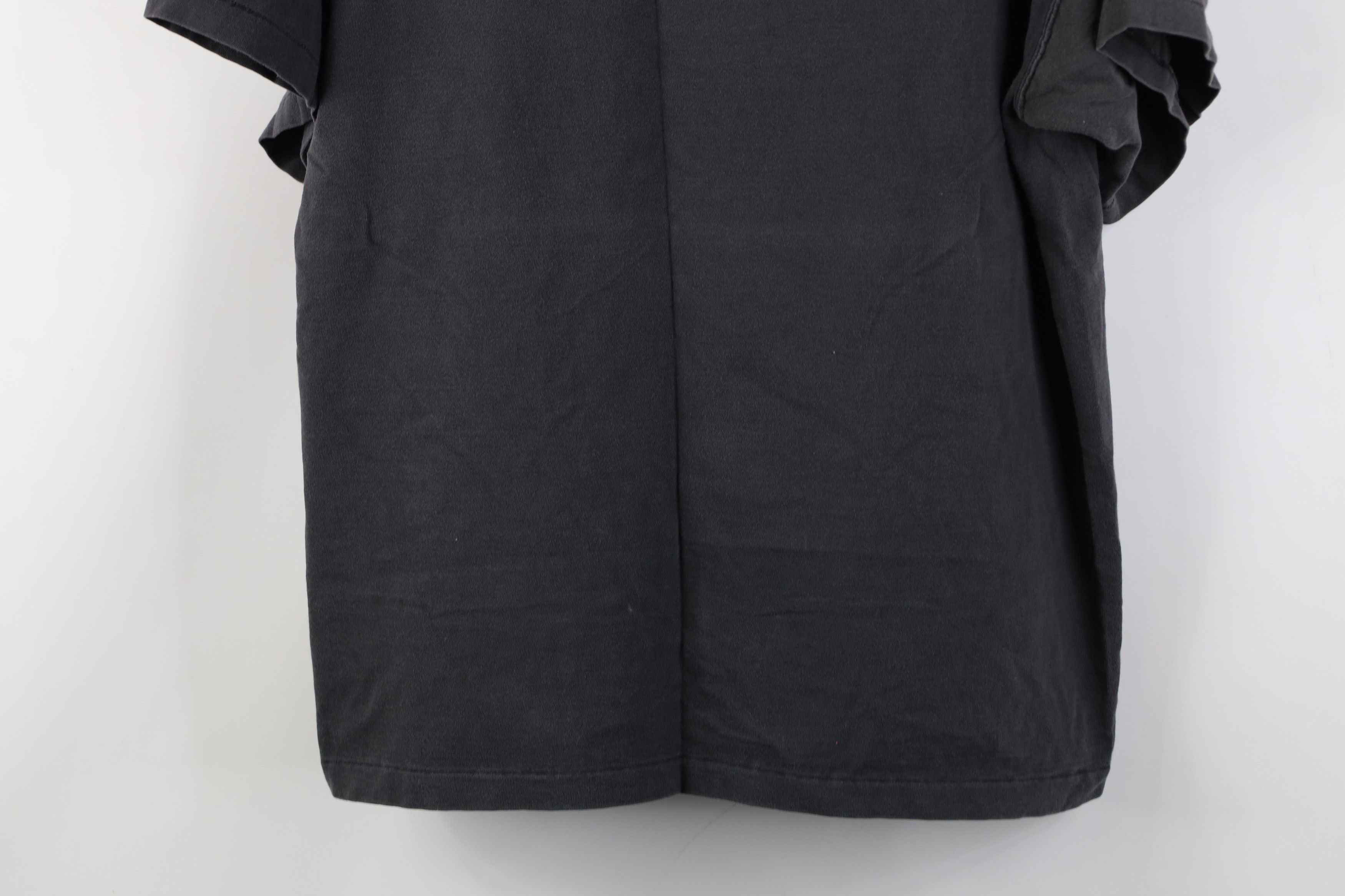 Gap Vintage 90s Gap Blank Short Sleeve T-Shirt Black Cotton USA Size US XL / EU 56 / 4 - 3 Thumbnail