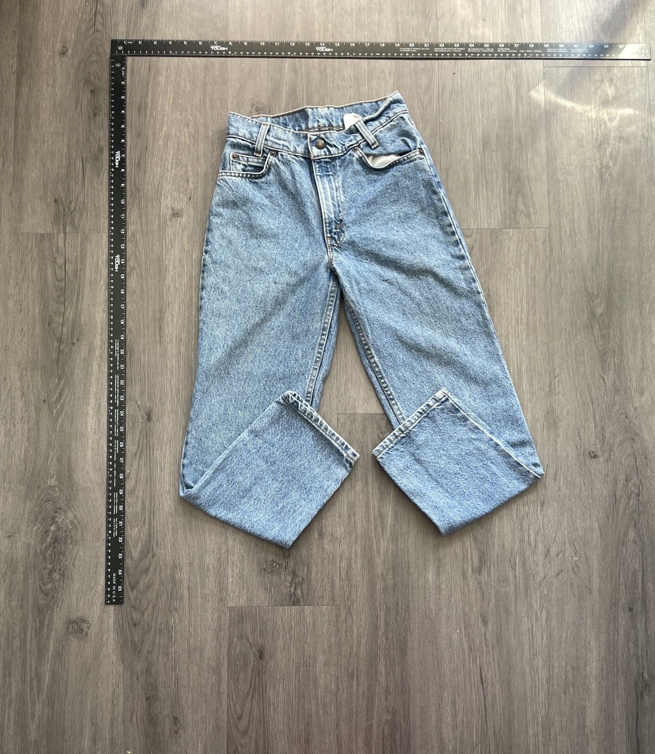 Levi's × Levi's Vintage Clothing × Vintage Vintage USA Levi’s 505 “Orange Tab” Jeans (Sz.12) Size 34" / US 12 / IT 48 - 4 Thumbnail