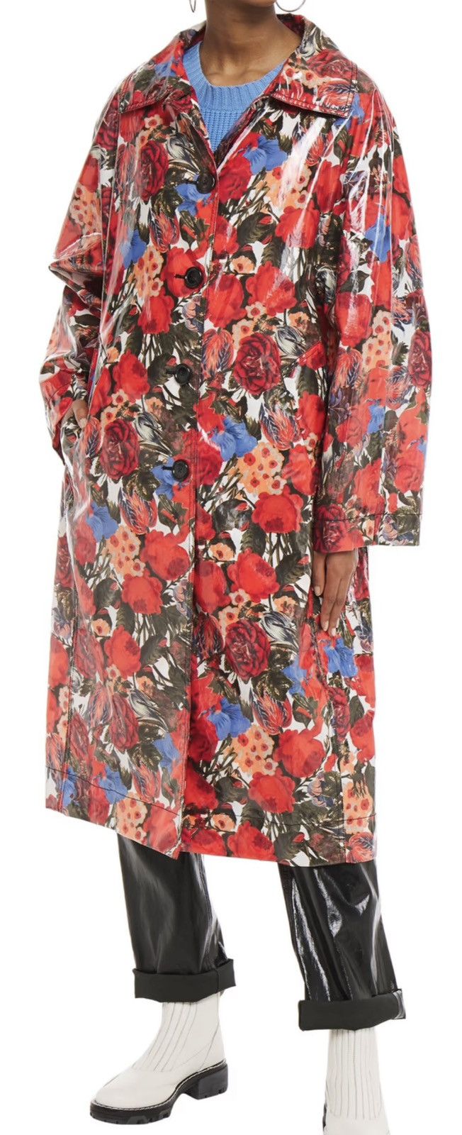 Marni SS2019 Floral Duster Coat Size M / US 6-8 / IT 42-44 - 7 Thumbnail