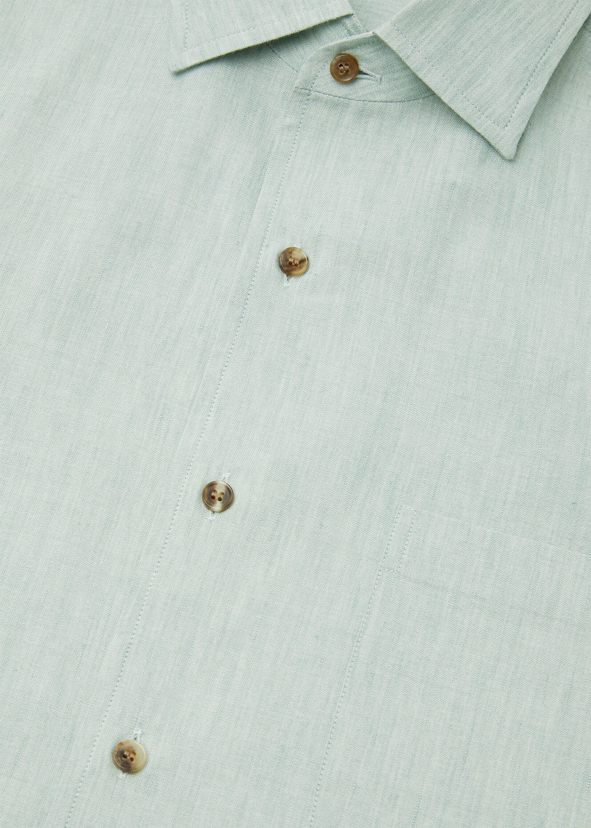 Loro Piana os11x0426 FAQ8219 Andre Shirt in Natural Agata Size S / US 4 / IT 40 - 7 Thumbnail