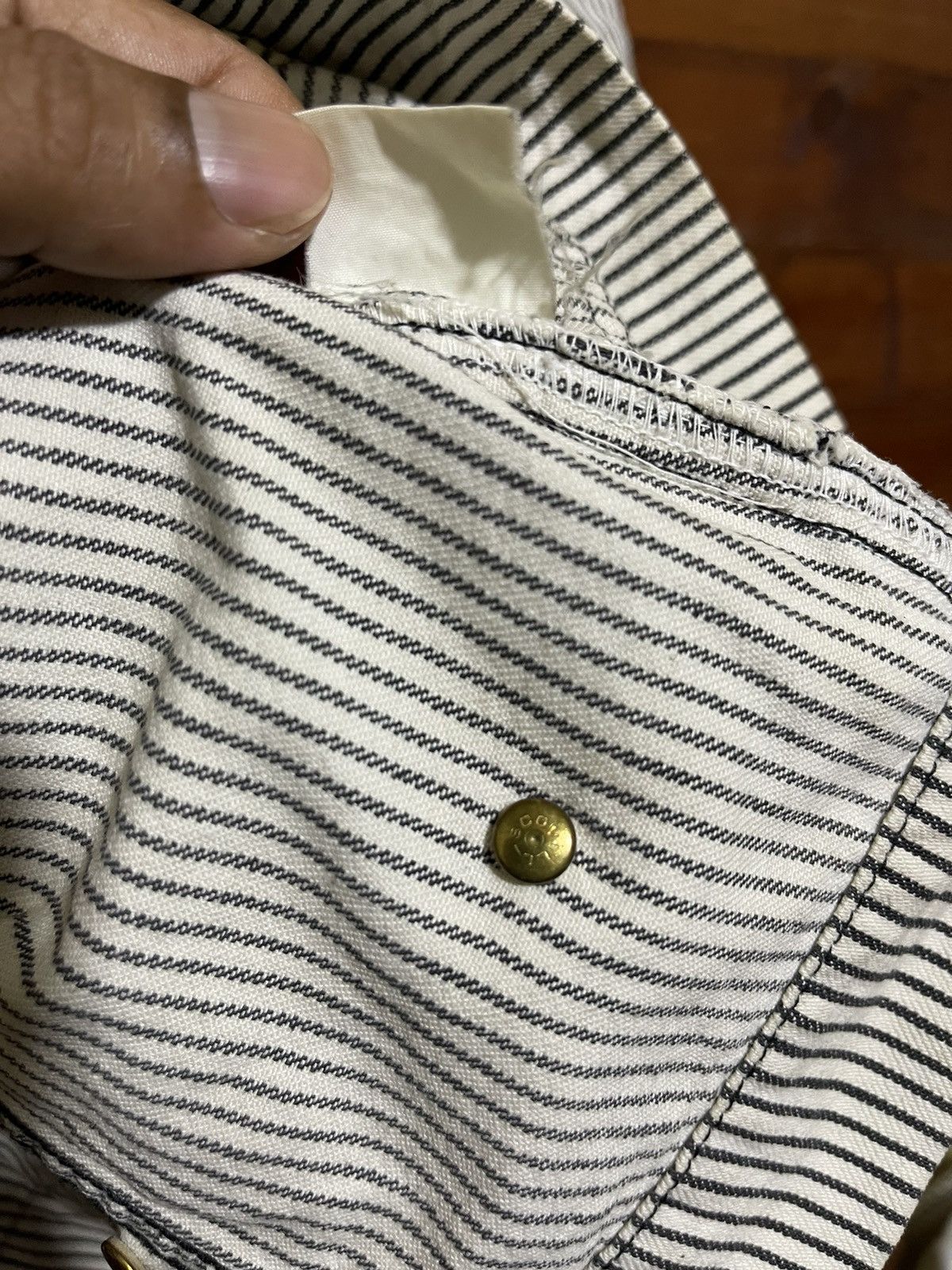 Japanese Brand Vintage be hot hickory stripe jacket Size US L / EU 52-54 / 3 - 5 Thumbnail