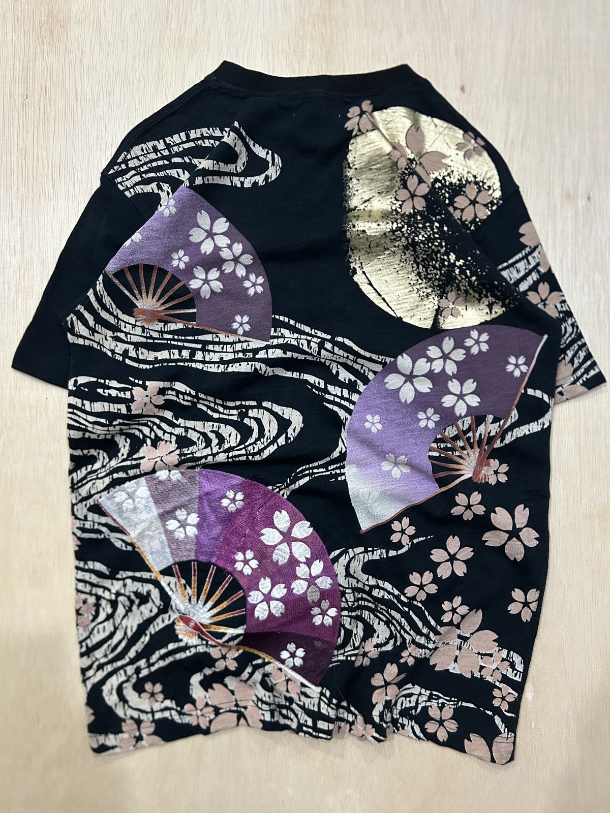 Japanese Brand Sukajan Karakuri Embroidery Overprint Tee Size US M / EU 48-50 / 2 - 4 Thumbnail