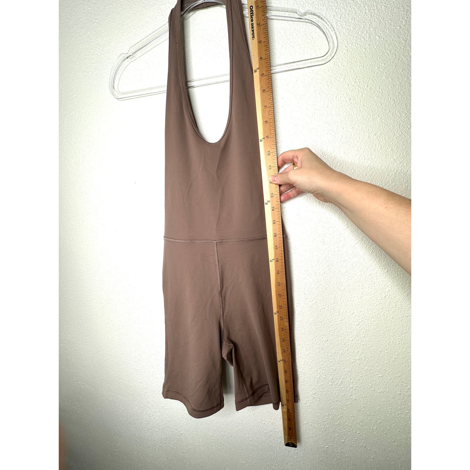 Other Wilfred Free Mocha Brown Look Halter Top Romper XS Size 24" / US 00 / IT 34 - 12 Thumbnail