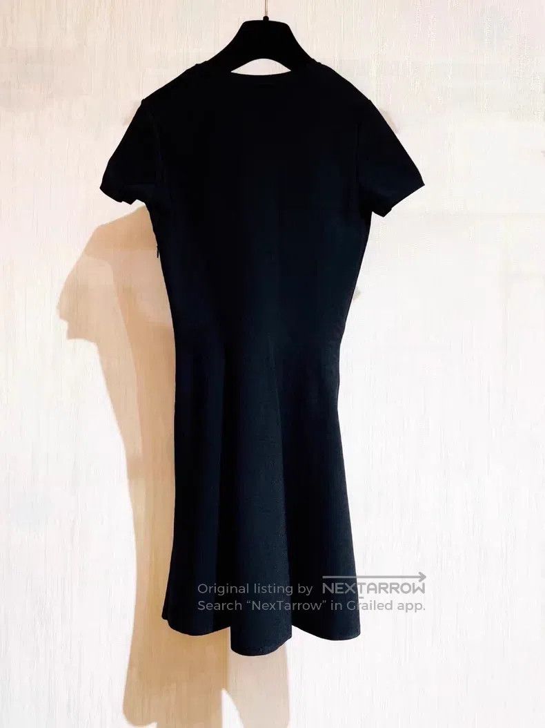 Valentino Valentino V-color-blocked silk wool skirt Size XS / US 0-2 / IT 36-38 - 2 Thumbnail