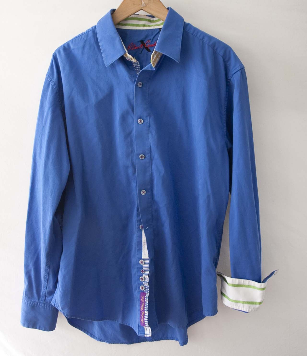 Robert Graham Robert Graham X Shirt Blue Size XL Size US XL / EU 56 / 4 - 1 Thumbnail