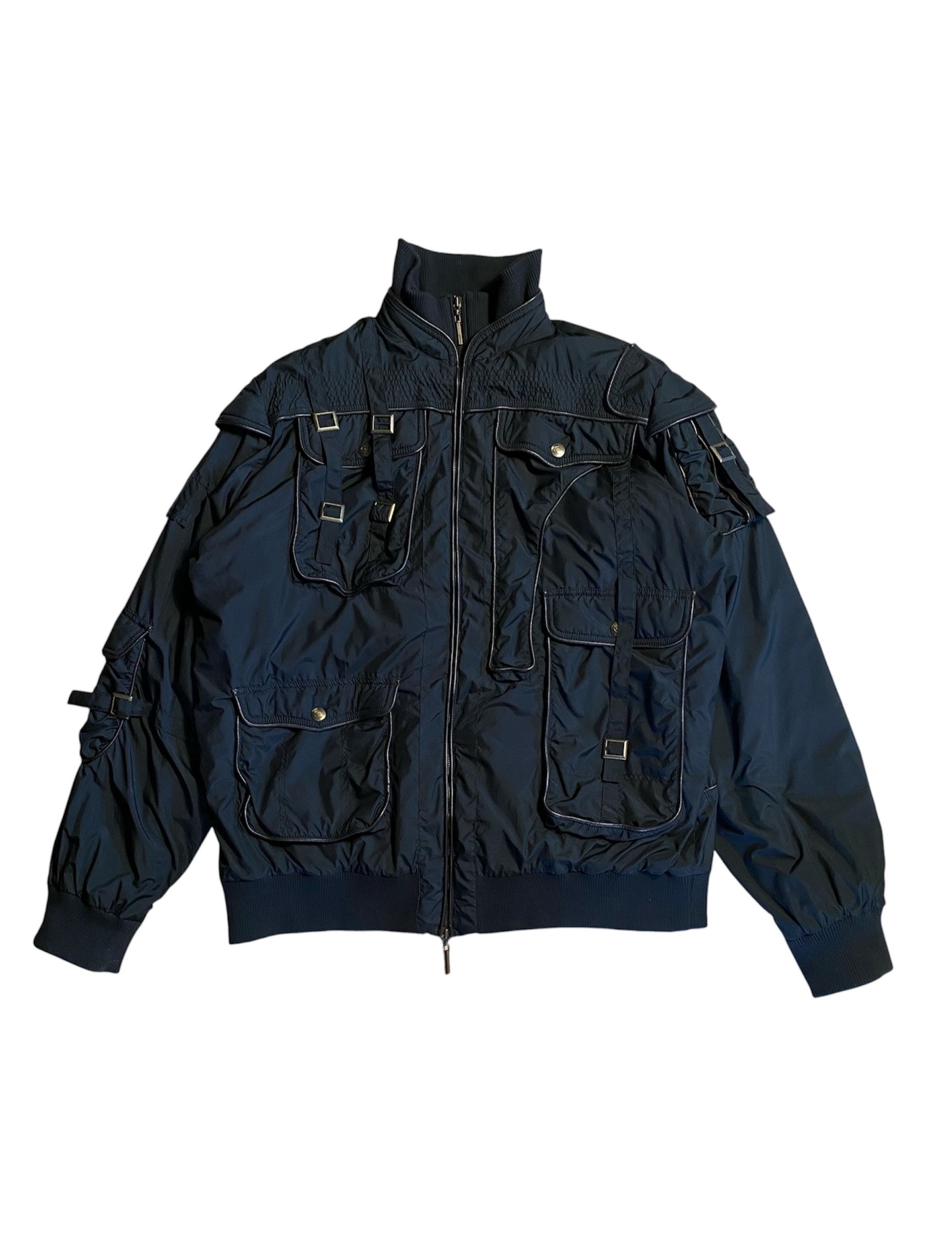 Roberto Cavalli Roberto Cavalli Parachute Jacket Vintage Size US XXL / EU 58 / 5 - 1 Thumbnail