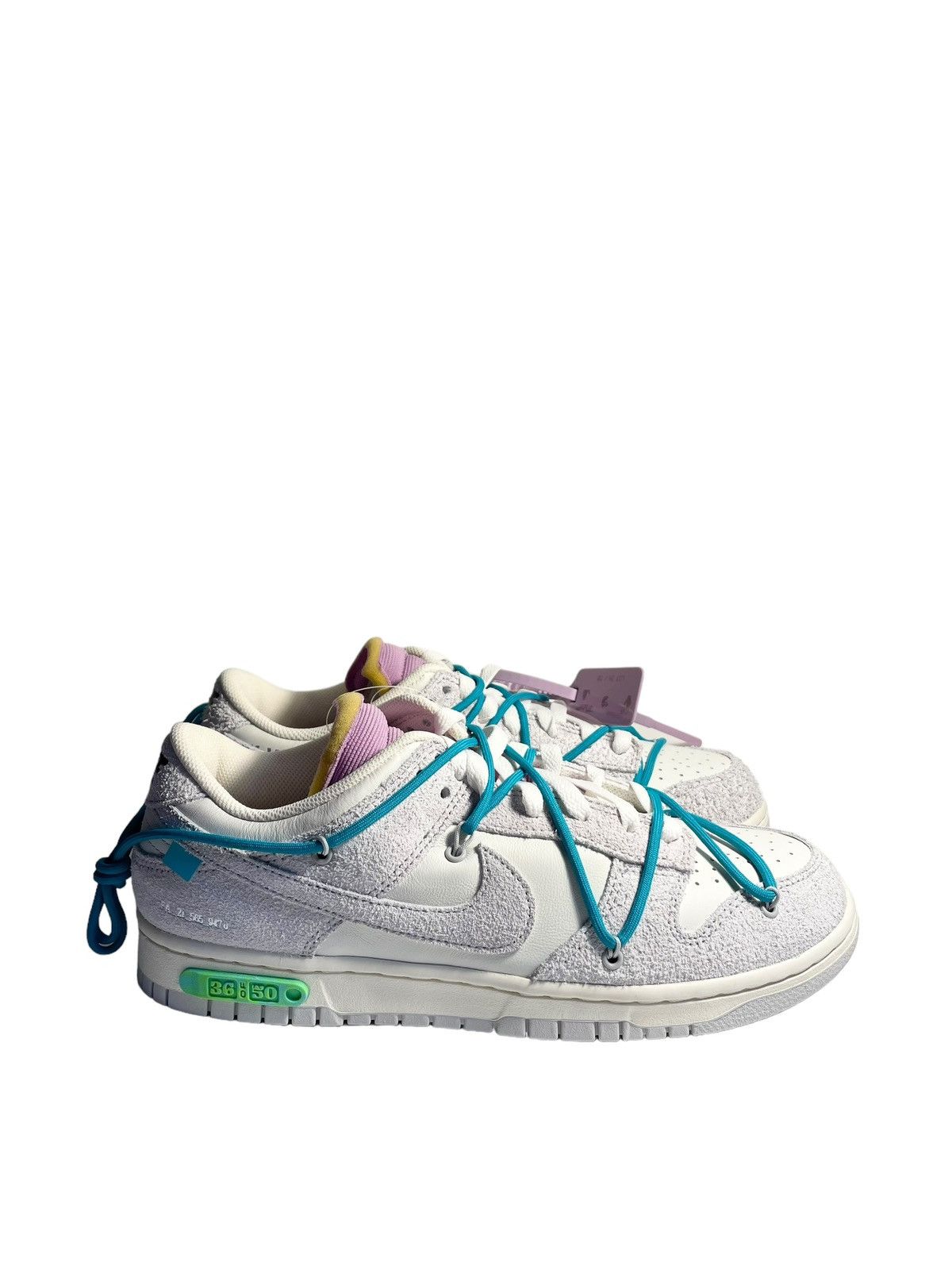 Nike × Off-White Nike x OFF-White Dunk Low ‘Lot 36’ Size US 10 / EU 43 - 2 Thumbnail