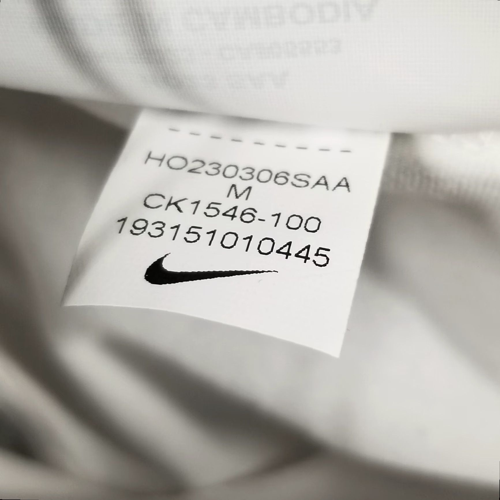 Nike x MMW Thong Matthew Williams White Women's Size M CK1546