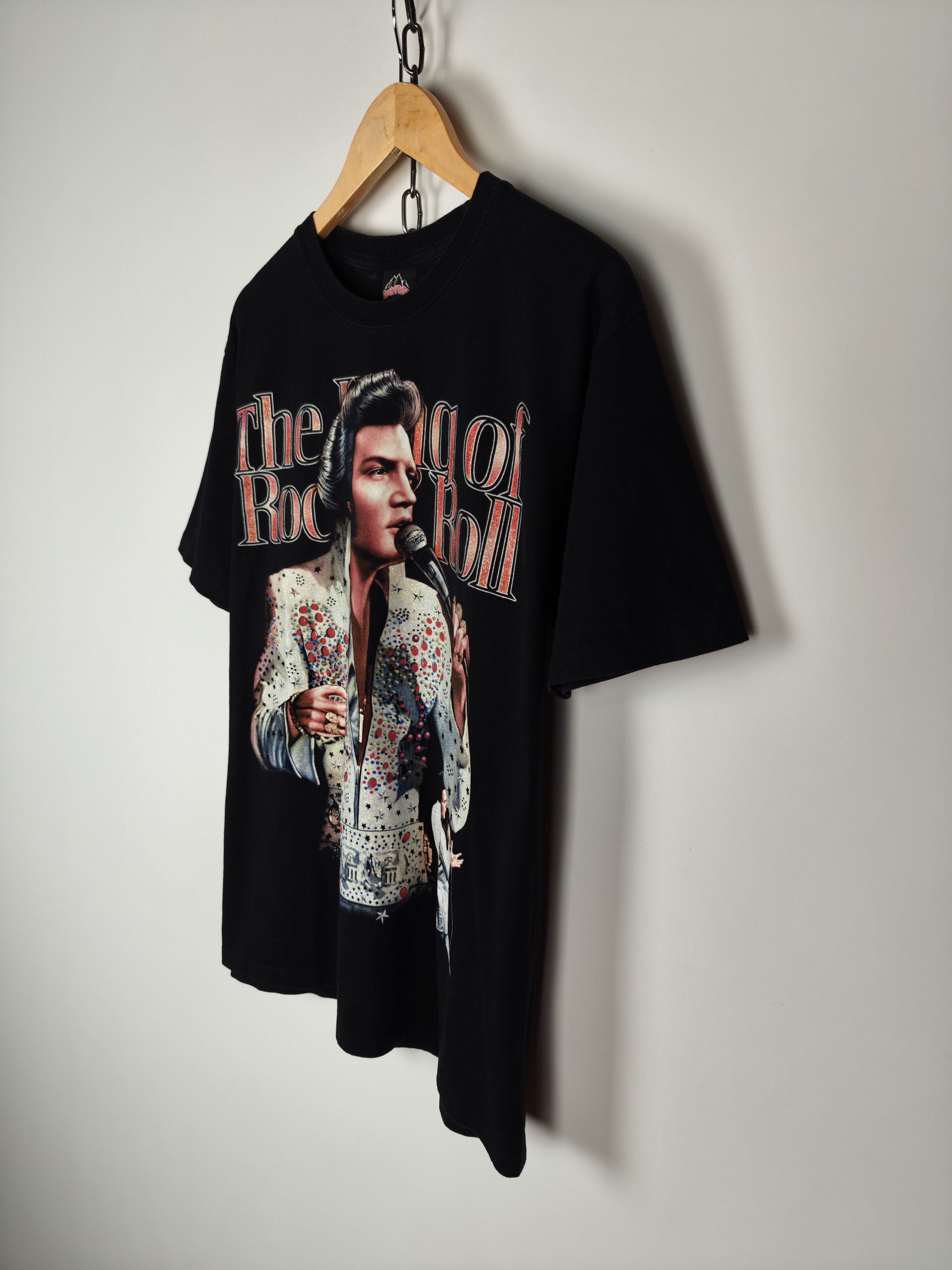 Other Rock Tees Vintage Elvis Presley Tee Double Big Logo Size L Size US L / EU 52-54 / 3 - 7 Thumbnail