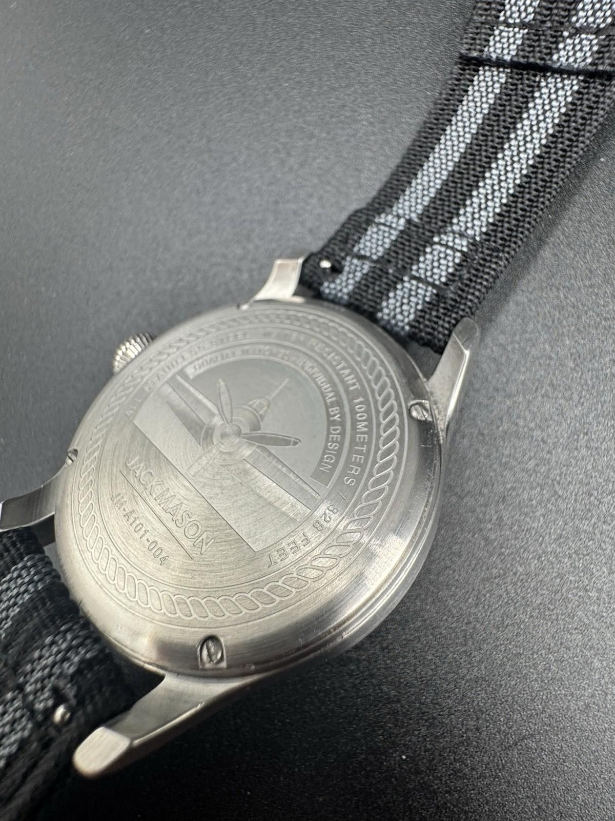 Other Jack Mason JM-A101-004 Pilot Watch Classical Navy Men's - Ve Size ONE SIZE - 6 Thumbnail