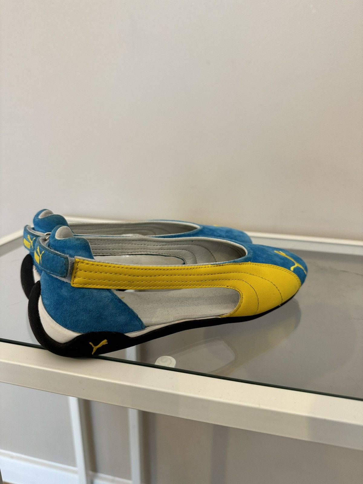 Puma × Vintage Puma blue speedcat sandals balerine shoes vintage 00s y2k Size US 4 / IT 34 - 5 Thumbnail