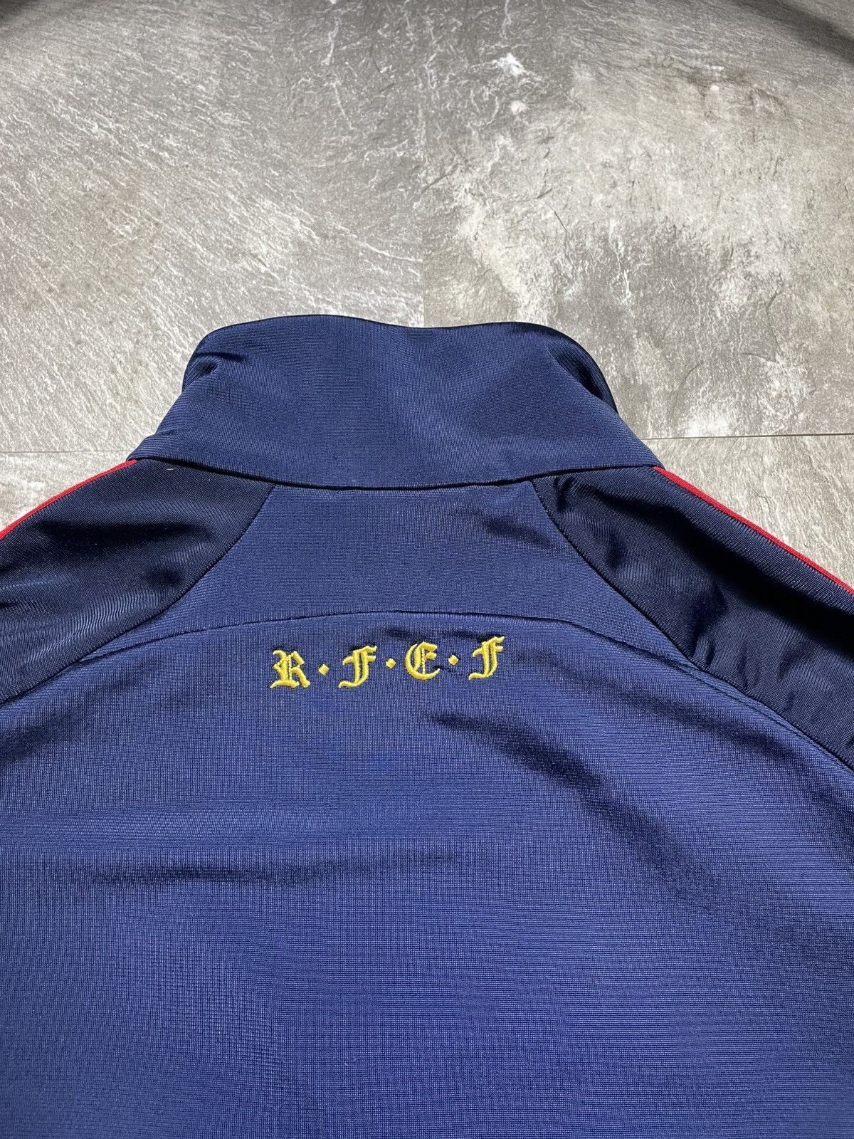 Adidas Vintage 90s Adidas Spain National Team Football Track Suit Size US L / EU 52-54 / 3 - 4 Thumbnail